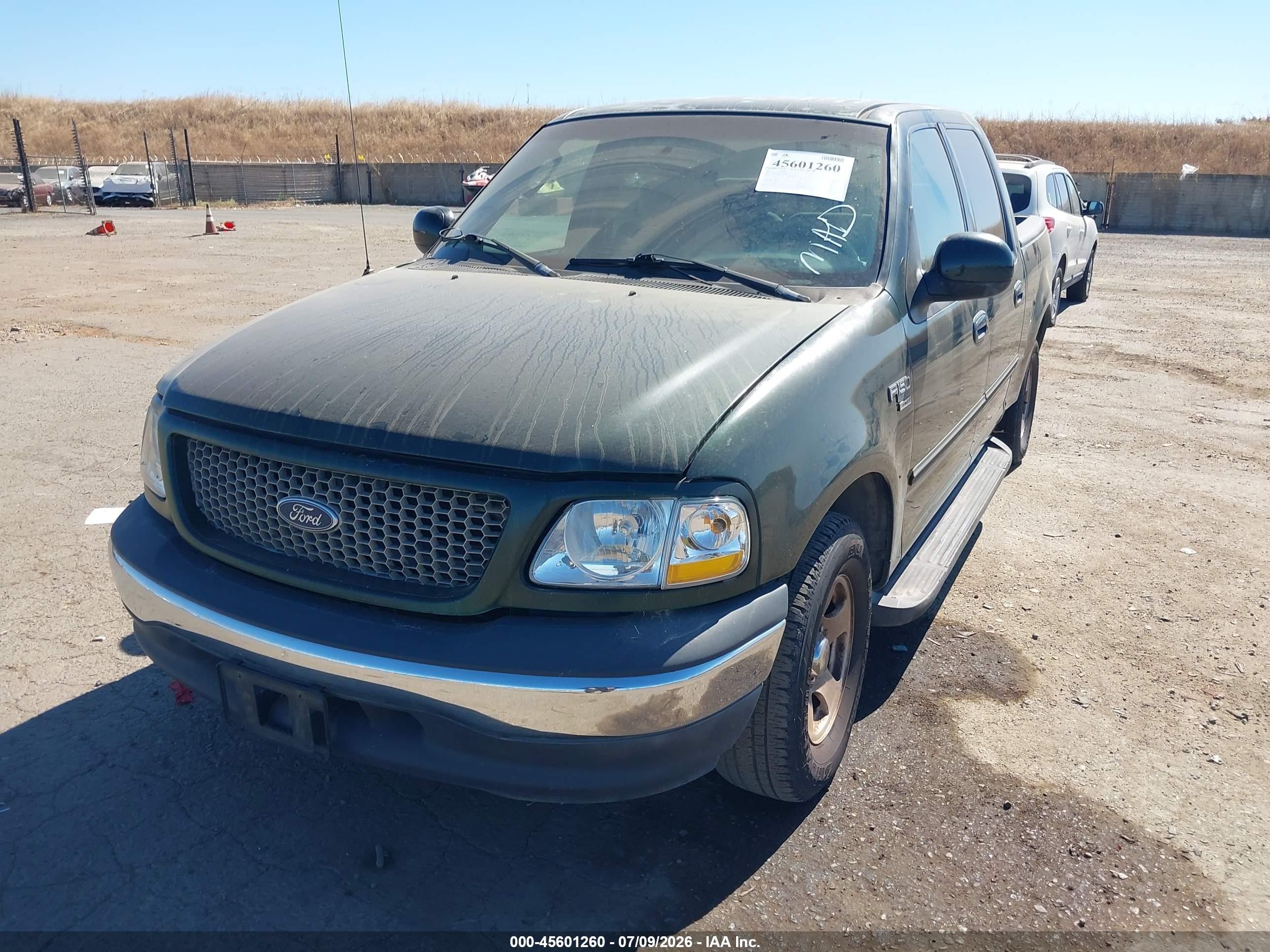 2003 Ford F-150 Lariat/xlt Green vin: 1FTRW07L03KD26833