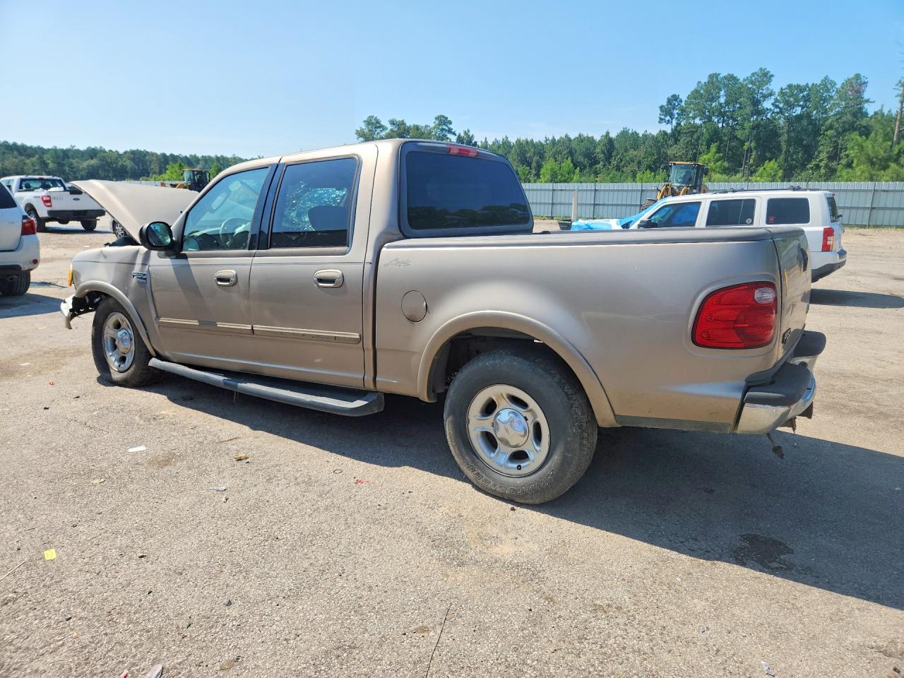 2003 Ford F150 Supercrew Tan vin: 1FTRW07L03KD28470