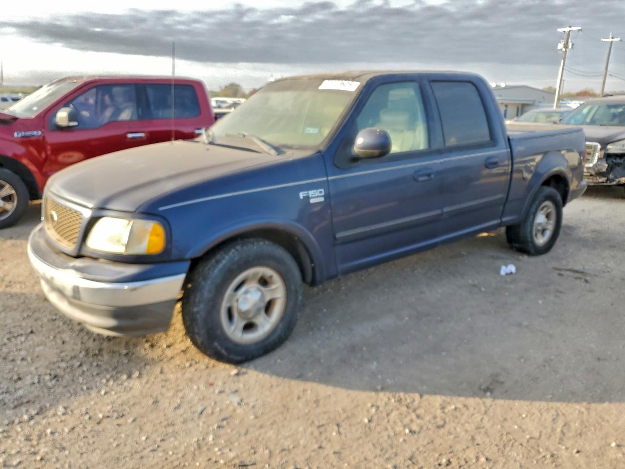 2003 Ford F150 Blue vin: 1FTRW07L03KD83582