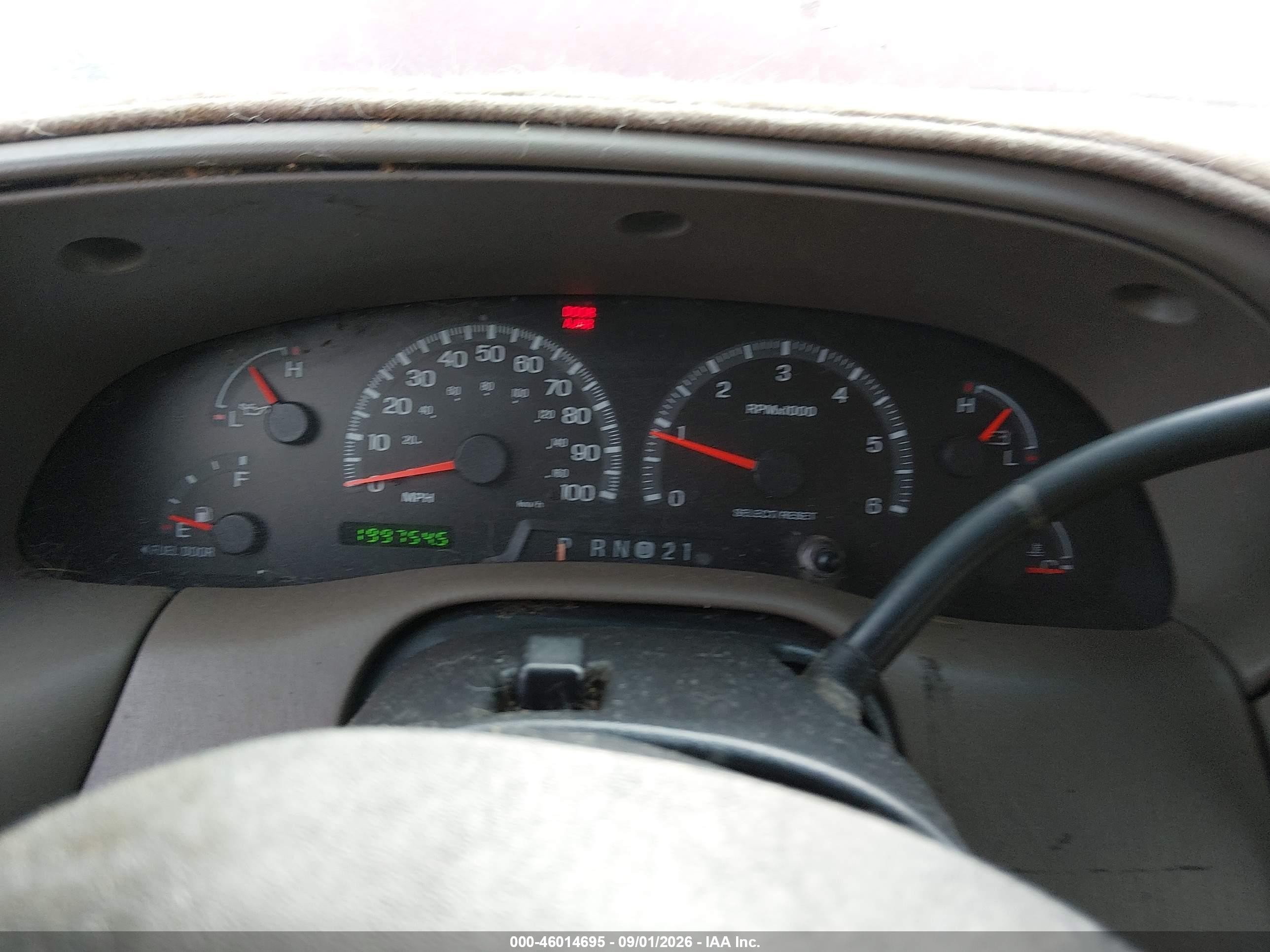 2001 Ford F-150 Harley-davidson Edition/king Ranch Edition/lariat/xlt Бордовый vin: 1FTRW07L11KD64519