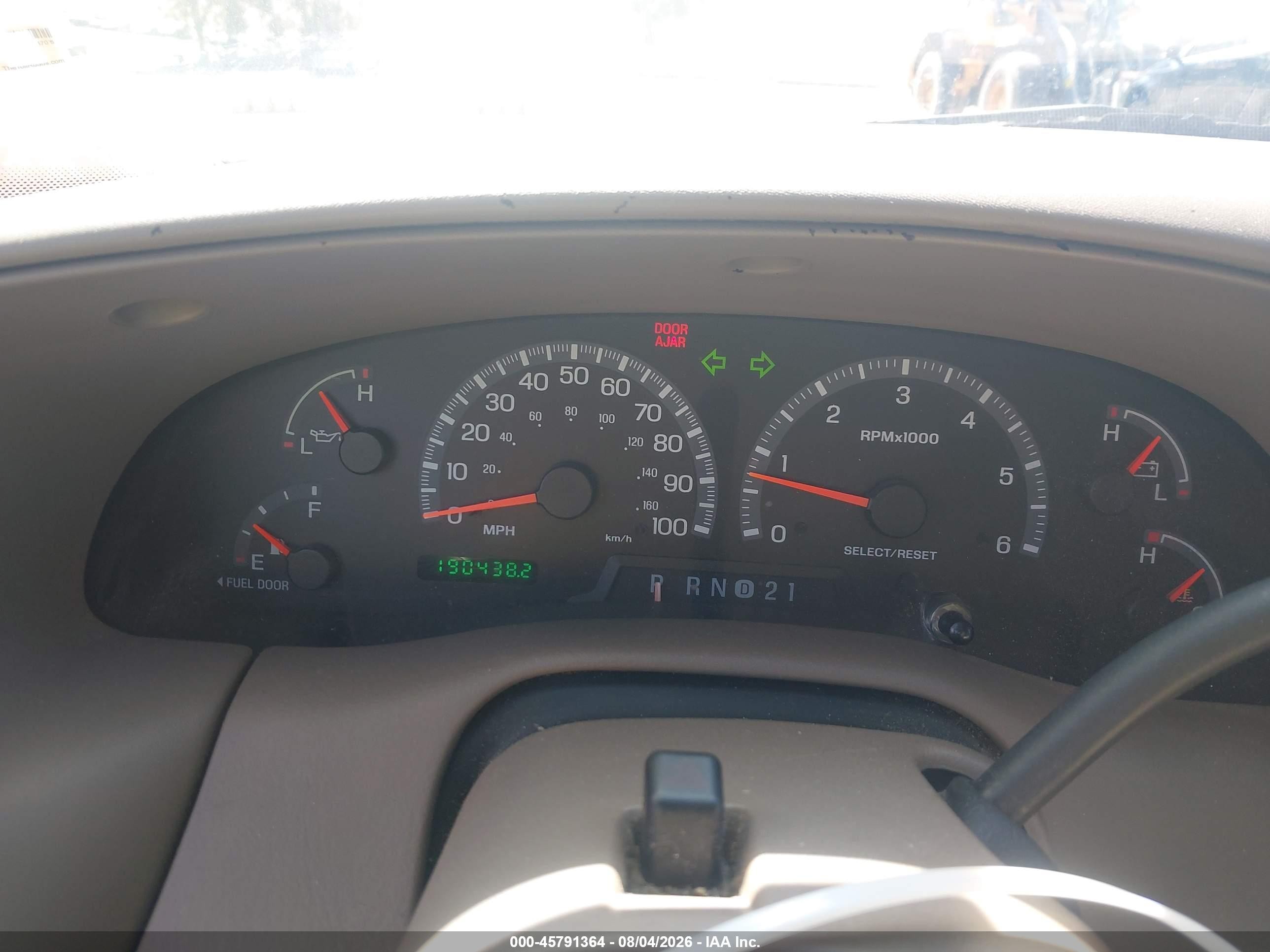 2001 Ford F-150 Harley-davidson Edition/king Ranch Edition/lariat/xlt Brown vin: 1FTRW07L11KF81827