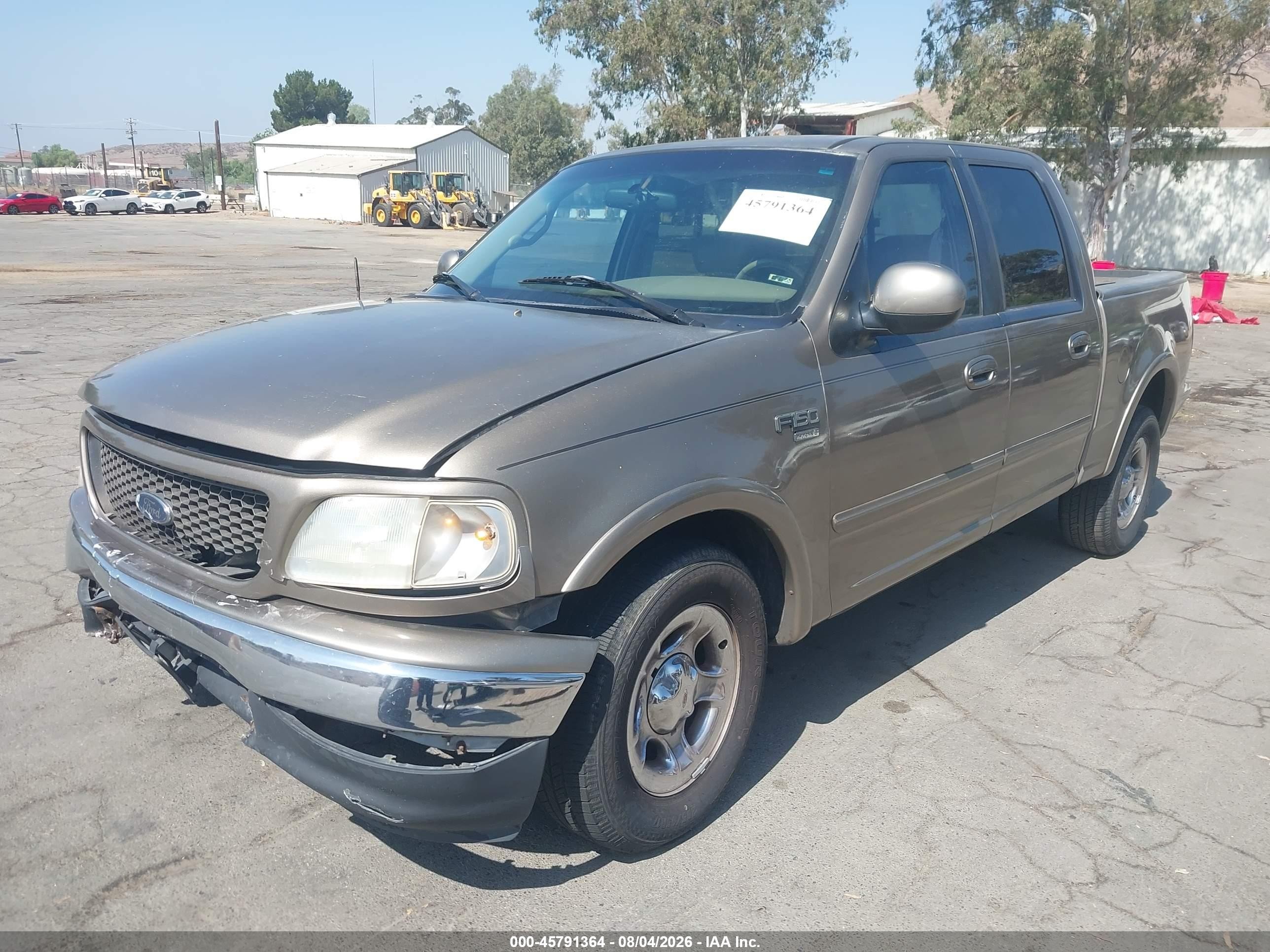 2001 Ford F-150 Harley-davidson Edition/king Ranch Edition/lariat/xlt Brown vin: 1FTRW07L11KF81827