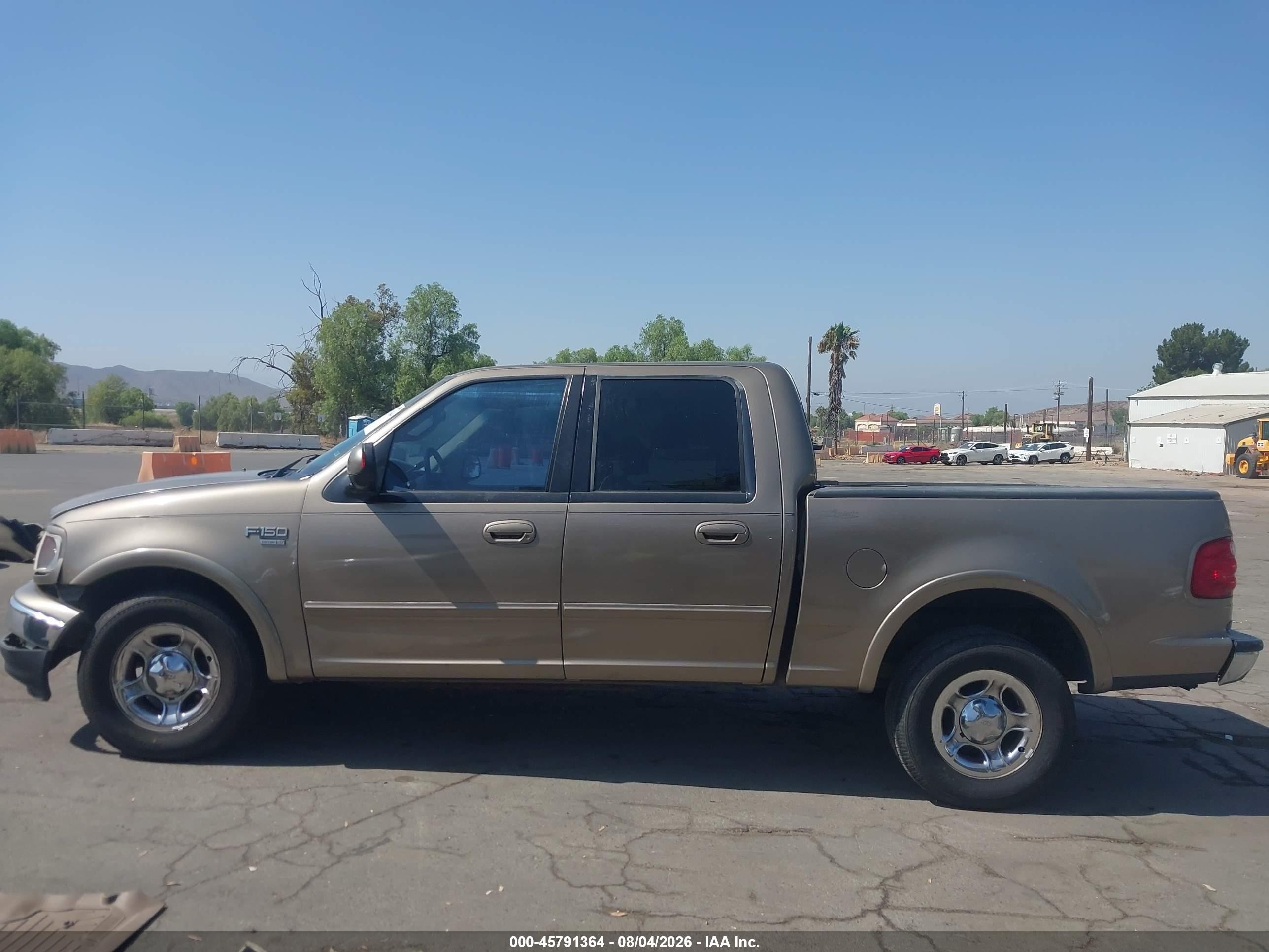 2001 Ford F-150 Harley-davidson Edition/king Ranch Edition/lariat/xlt Brown vin: 1FTRW07L11KF81827