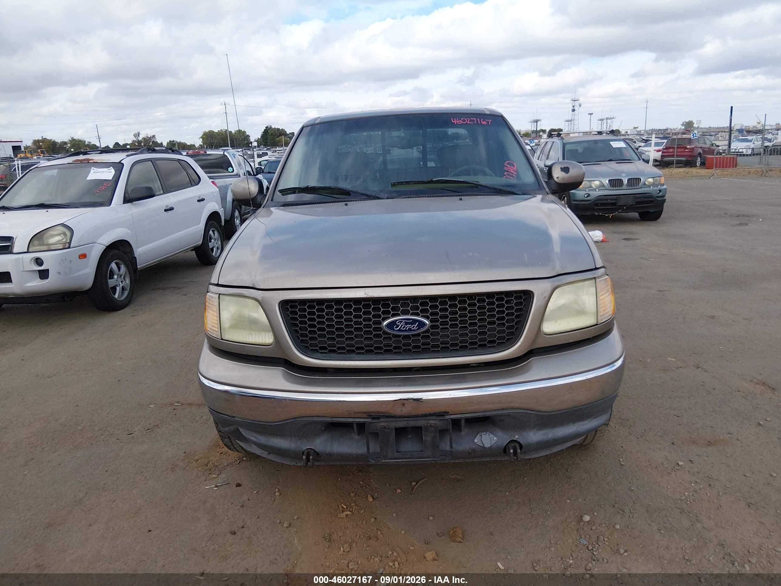 2002 Ford F-150 Lariat/xlt Желто-коричневый vin: 1FTRW07L12KA60222