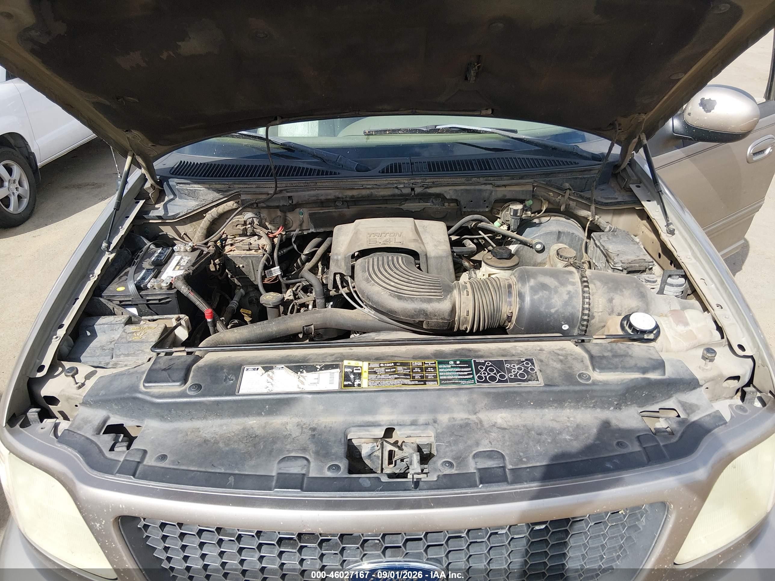 2002 Ford F-150 Lariat/xlt Желто-коричневый vin: 1FTRW07L12KA60222