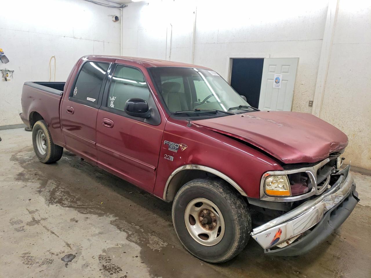 2003 Ford F150 Supercrew Бордовый vin: 1FTRW07L13KB06729
