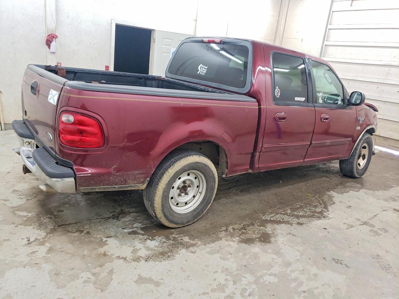 2003 Ford F150 Supercrew Бордовый vin: 1FTRW07L13KB06729