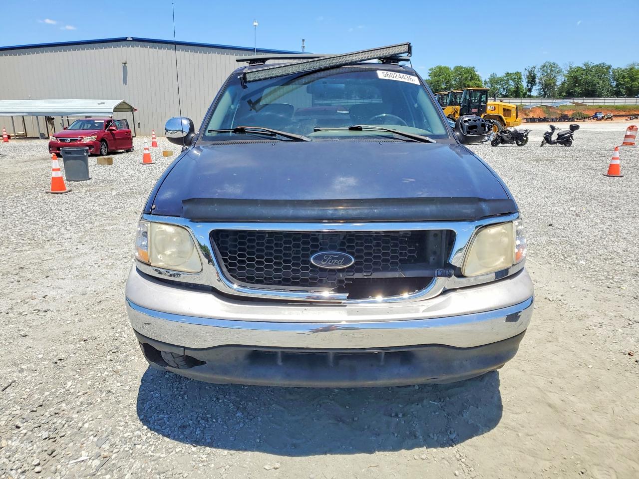 2003 Ford F150 Supercrew Blue vin: 1FTRW07L13KC49910