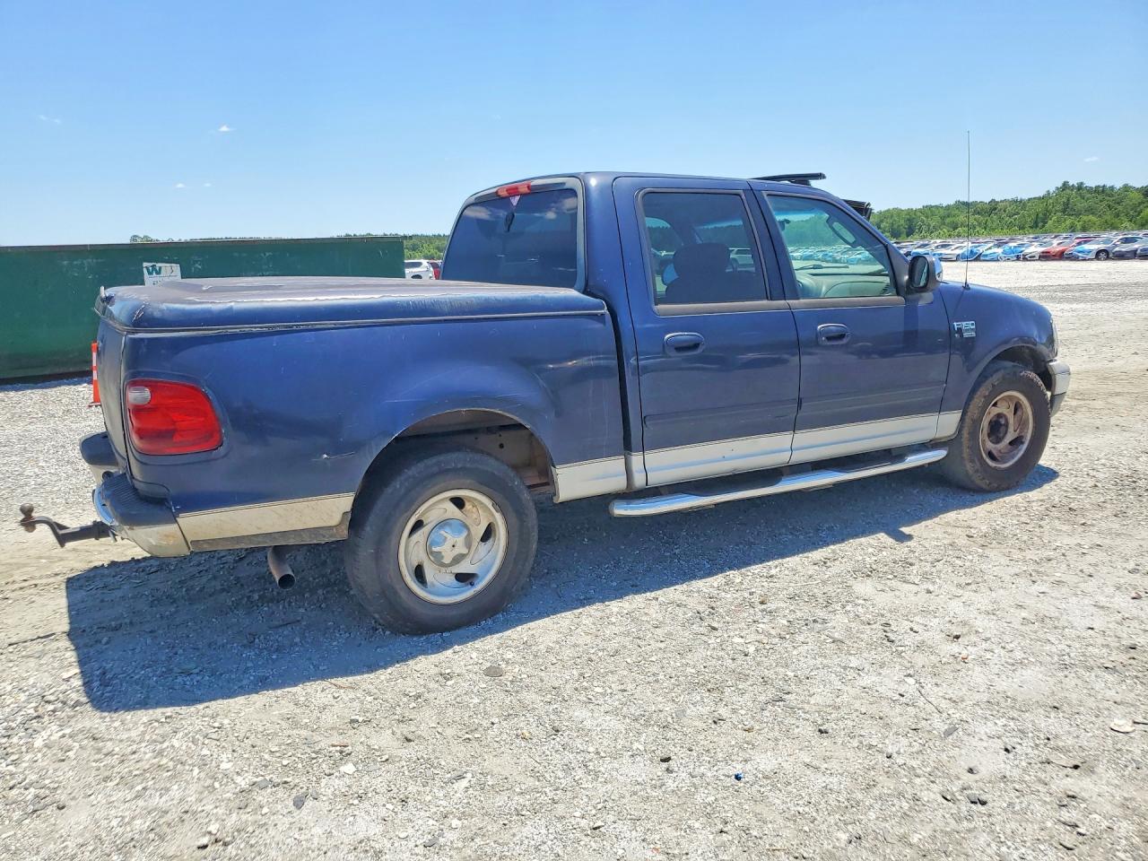 2003 Ford F150 Supercrew Blue vin: 1FTRW07L13KC49910