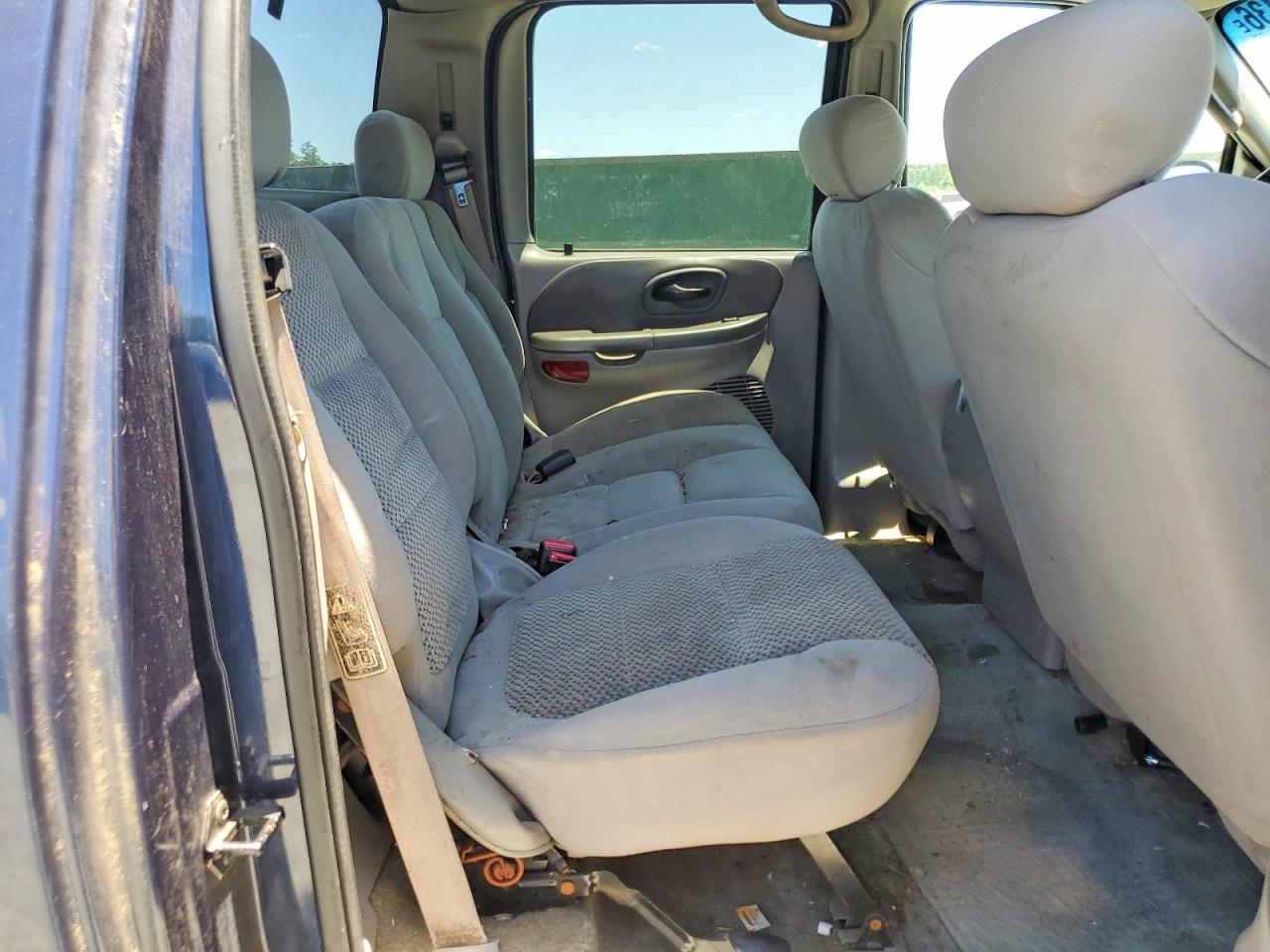 2003 Ford F150 Supercrew Blue vin: 1FTRW07L13KC49910