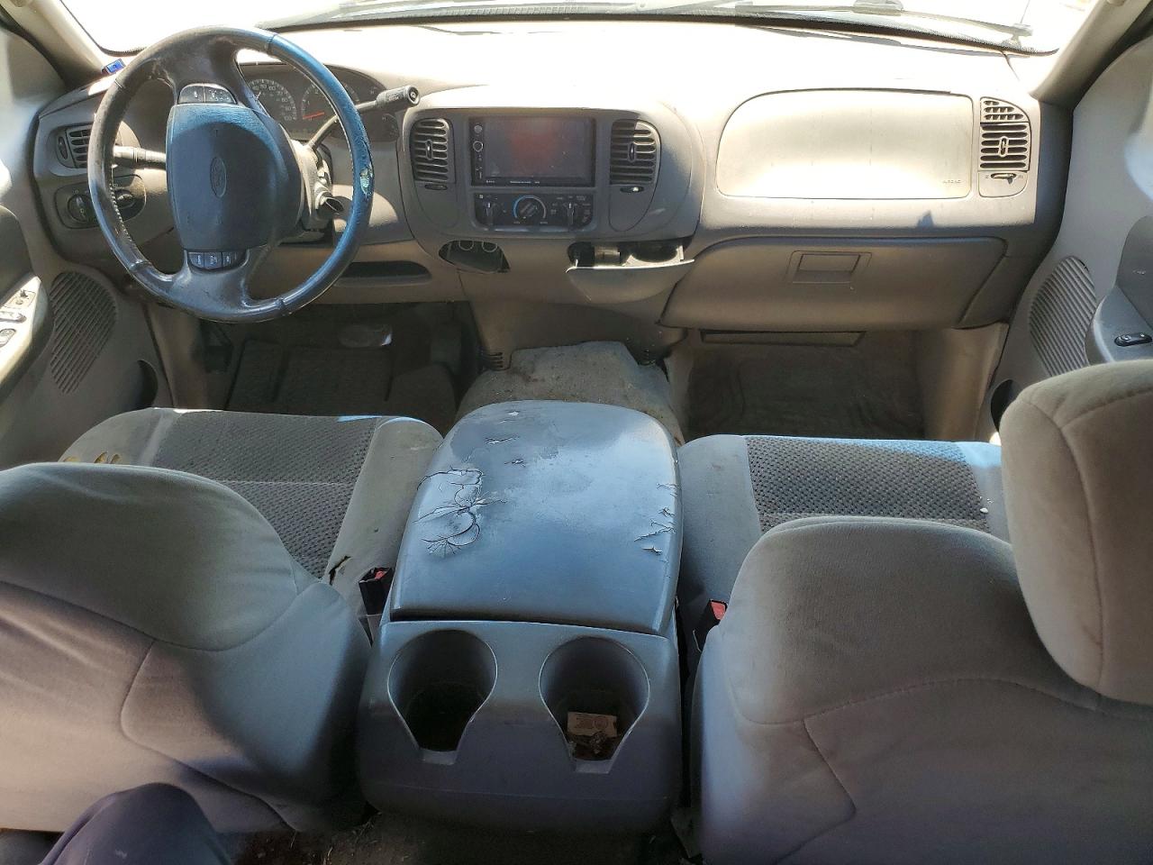 2003 Ford F150 Supercrew Blue vin: 1FTRW07L13KC49910