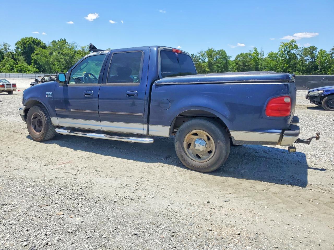 2003 Ford F150 Supercrew Blue vin: 1FTRW07L13KC49910