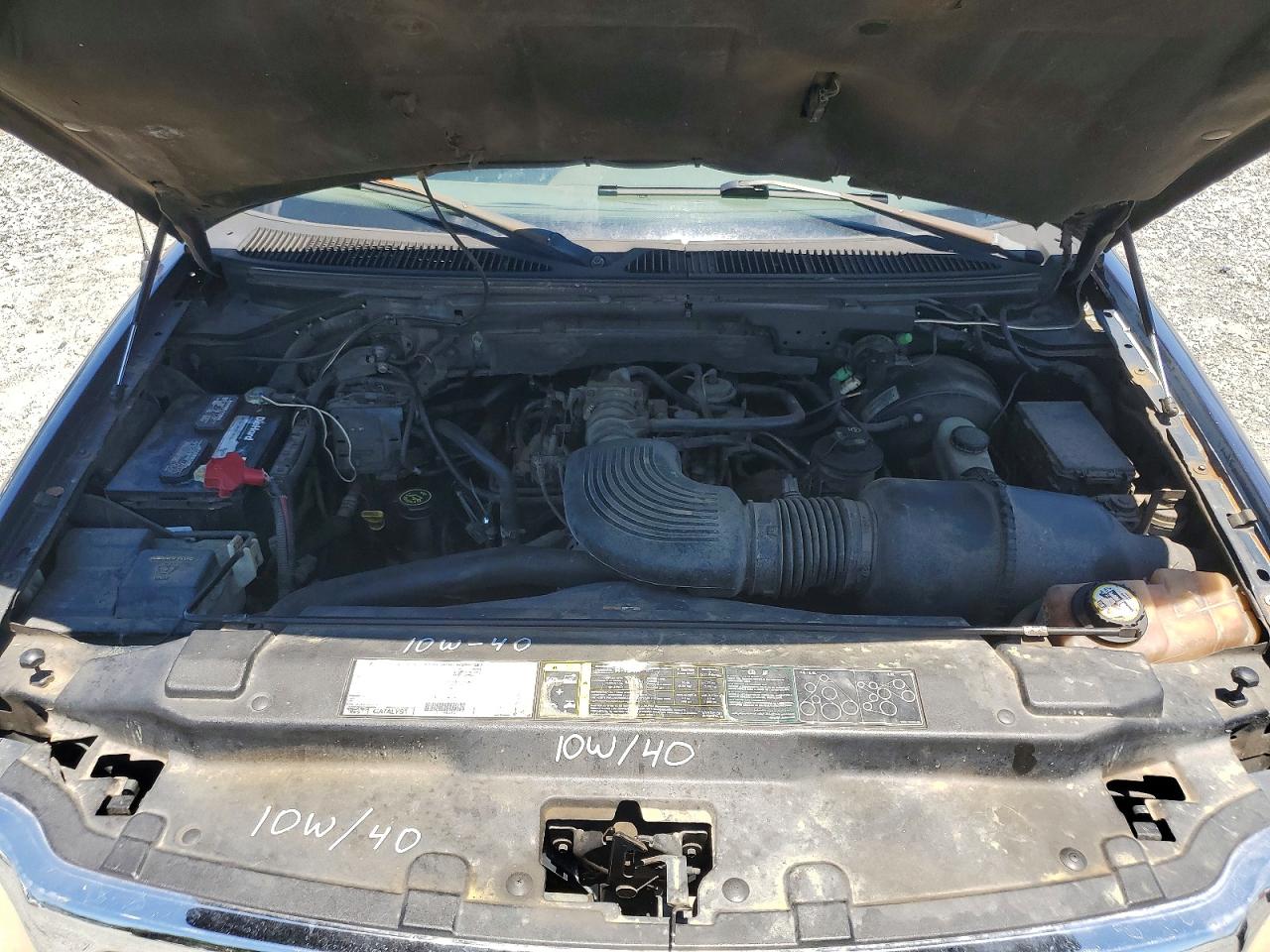 2003 Ford F150 Supercrew Blue vin: 1FTRW07L13KC49910