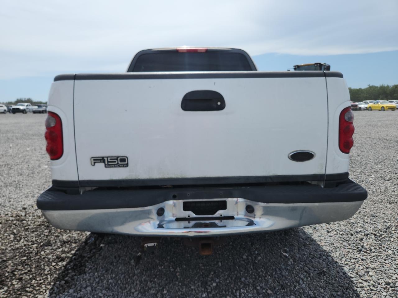 2003 Ford F150 Supercrew White vin: 1FTRW07L13KD53958