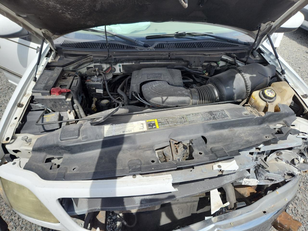 2003 Ford F150 Supercrew White vin: 1FTRW07L13KD53958