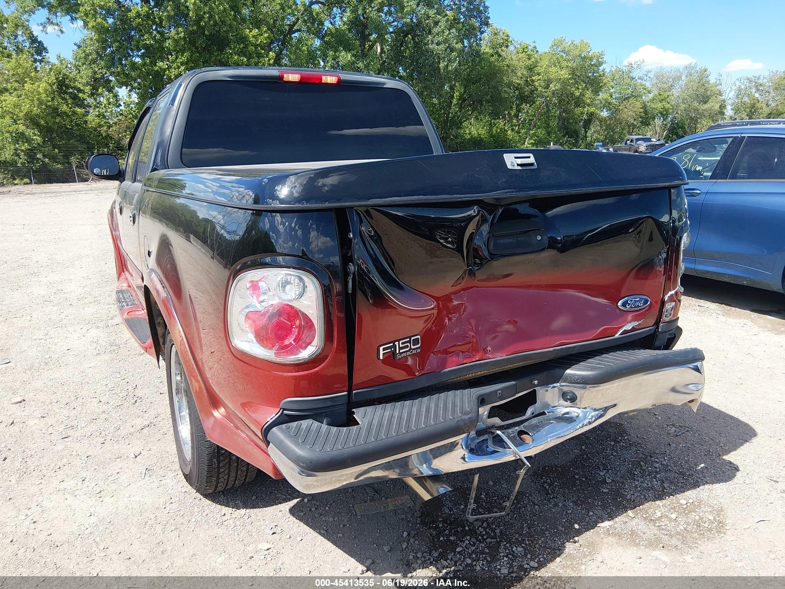 2003 Ford F-150 Lariat/xlt Черный vin: 1FTRW07L13KD81940