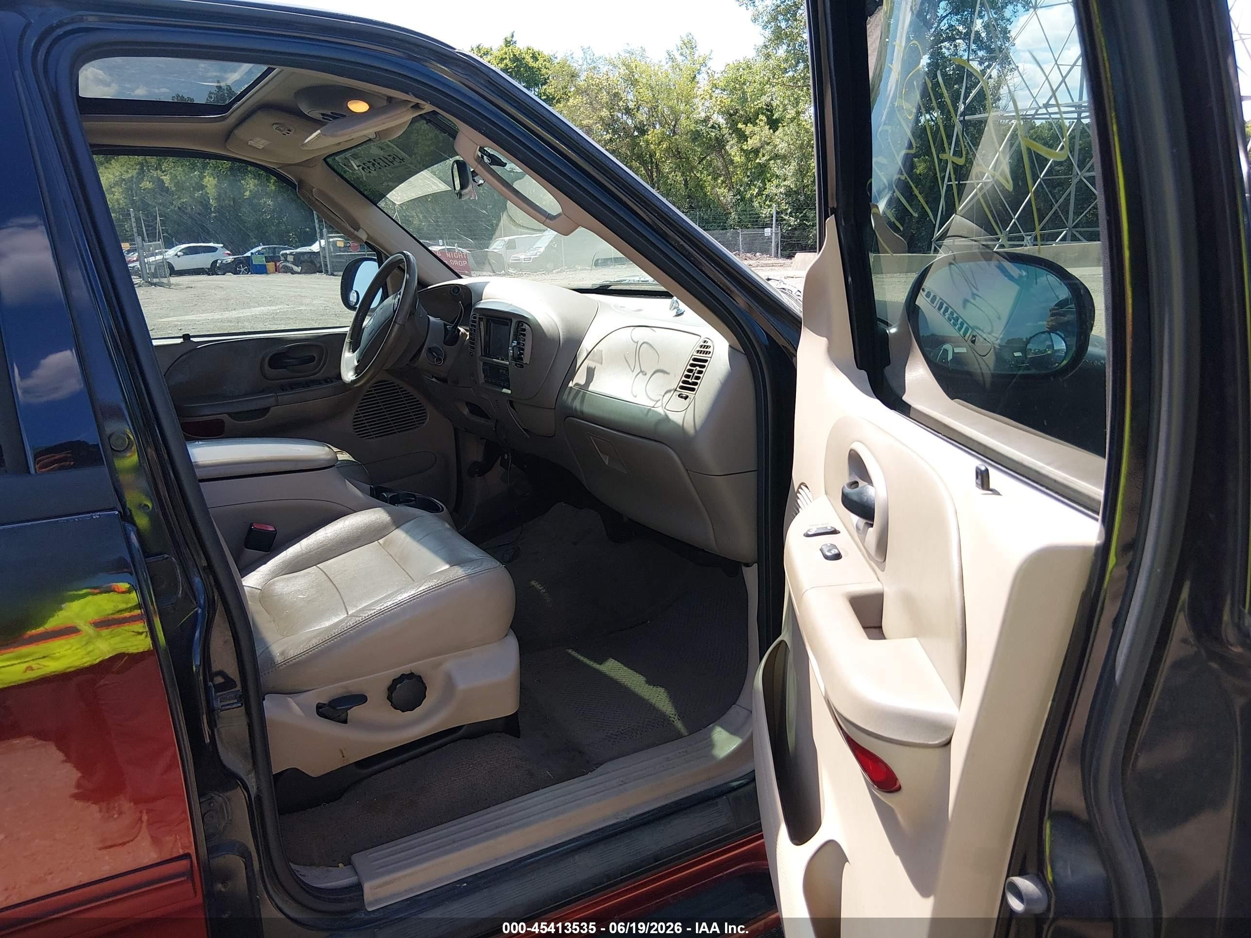 2003 Ford F-150 Lariat/xlt Черный vin: 1FTRW07L13KD81940