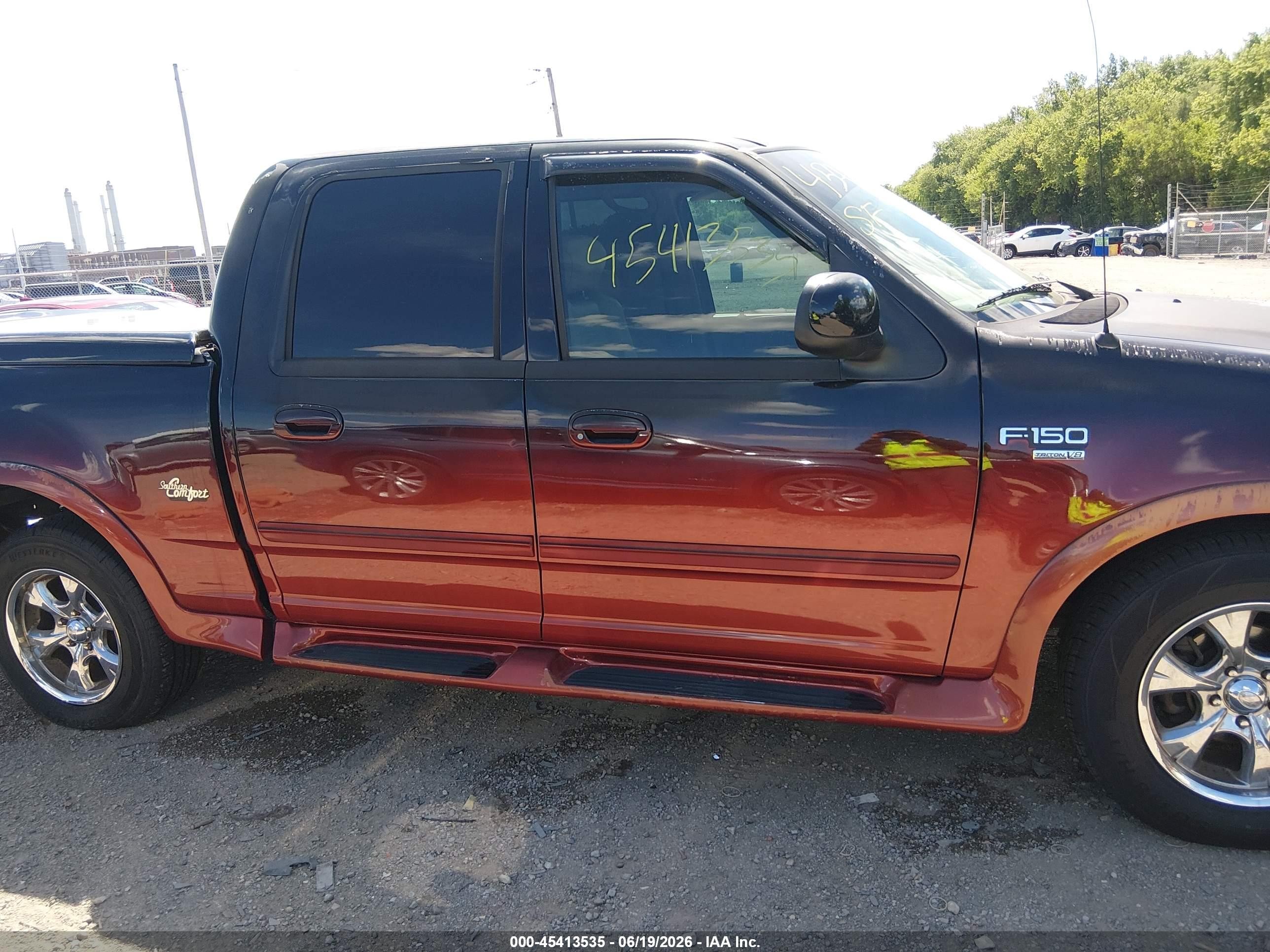 2003 Ford F-150 Lariat/xlt Черный vin: 1FTRW07L13KD81940