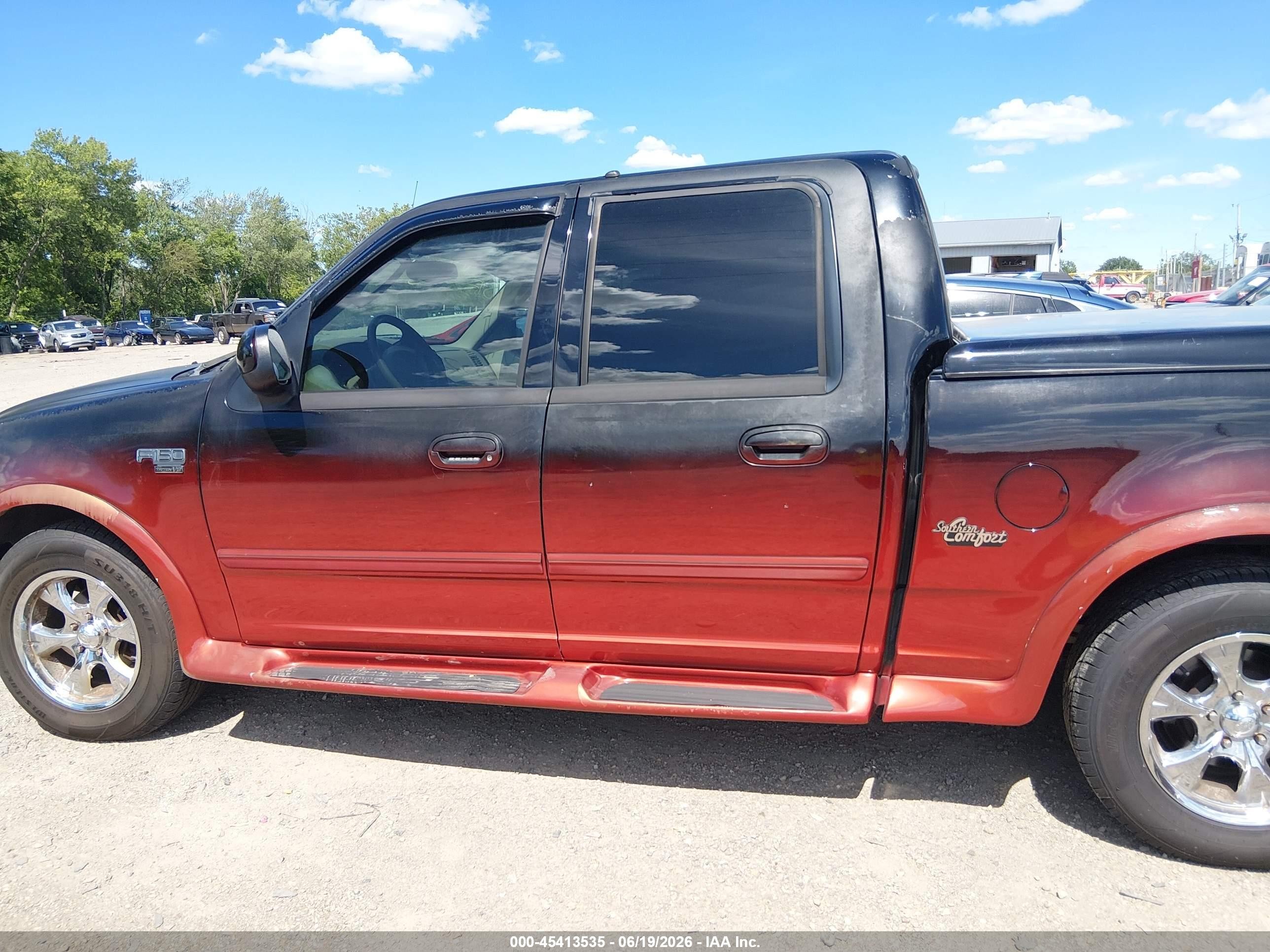 2003 Ford F-150 Lariat/xlt Черный vin: 1FTRW07L13KD81940