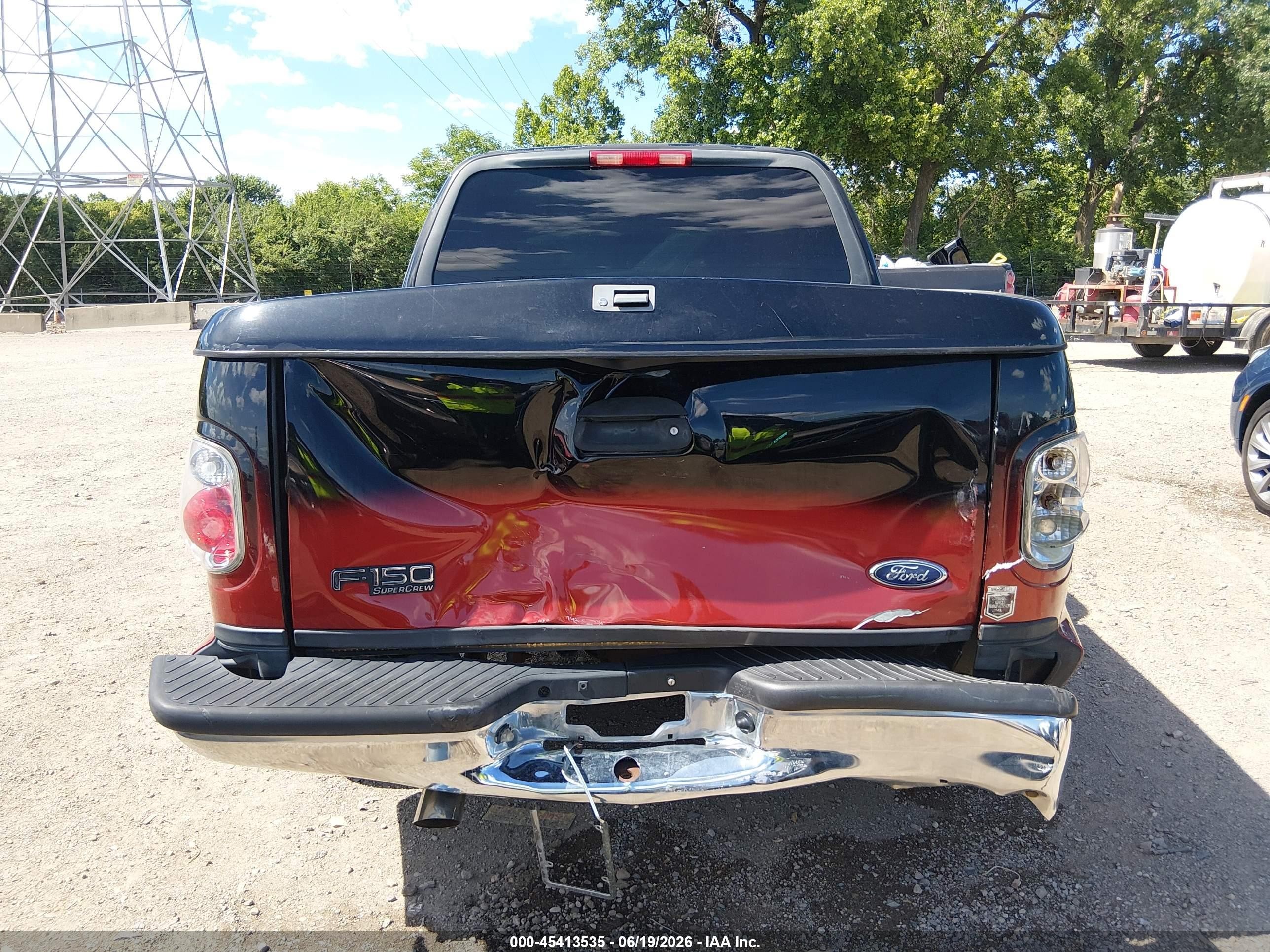 2003 Ford F-150 Lariat/xlt Черный vin: 1FTRW07L13KD81940