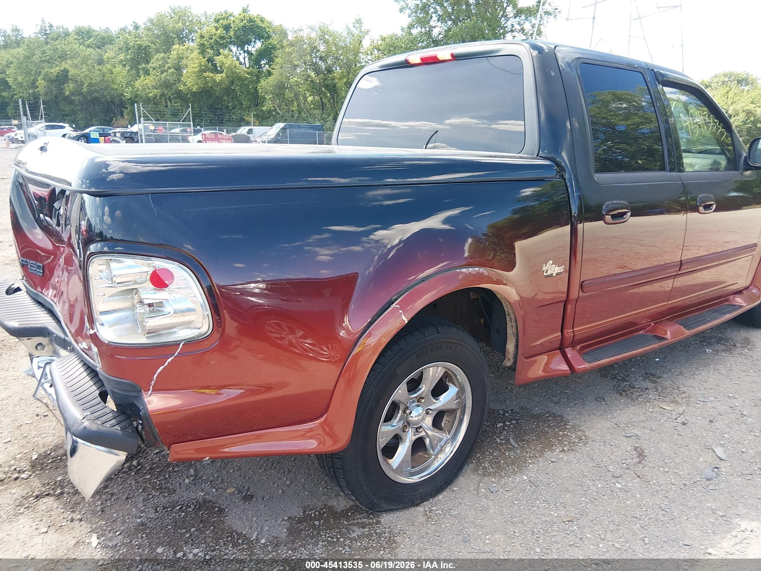 2003 Ford F-150 Lariat/xlt Черный vin: 1FTRW07L13KD81940