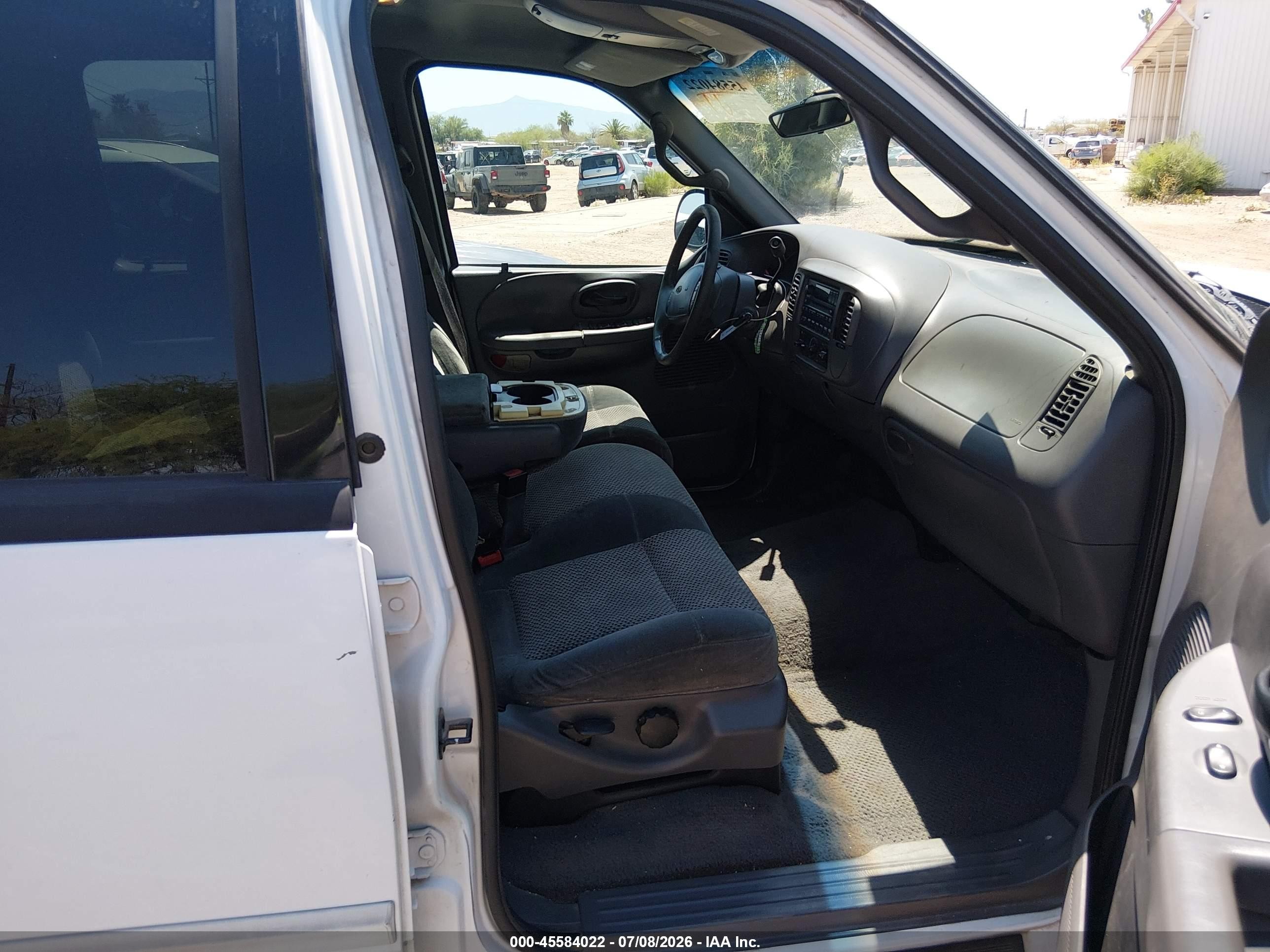 2001 Ford F-150 Harley-davidson Edition/king Ranch Edition/lariat/xlt Белый vin: 1FTRW07L21KB56410