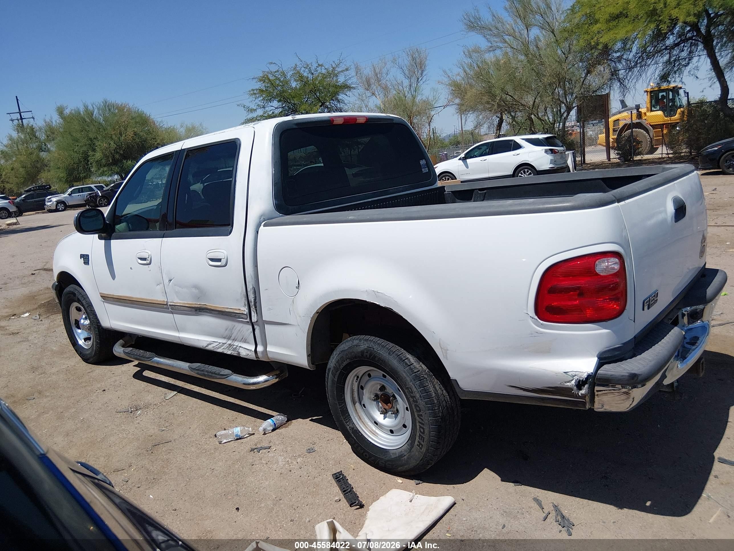 2001 Ford F-150 Harley-davidson Edition/king Ranch Edition/lariat/xlt Белый vin: 1FTRW07L21KB56410