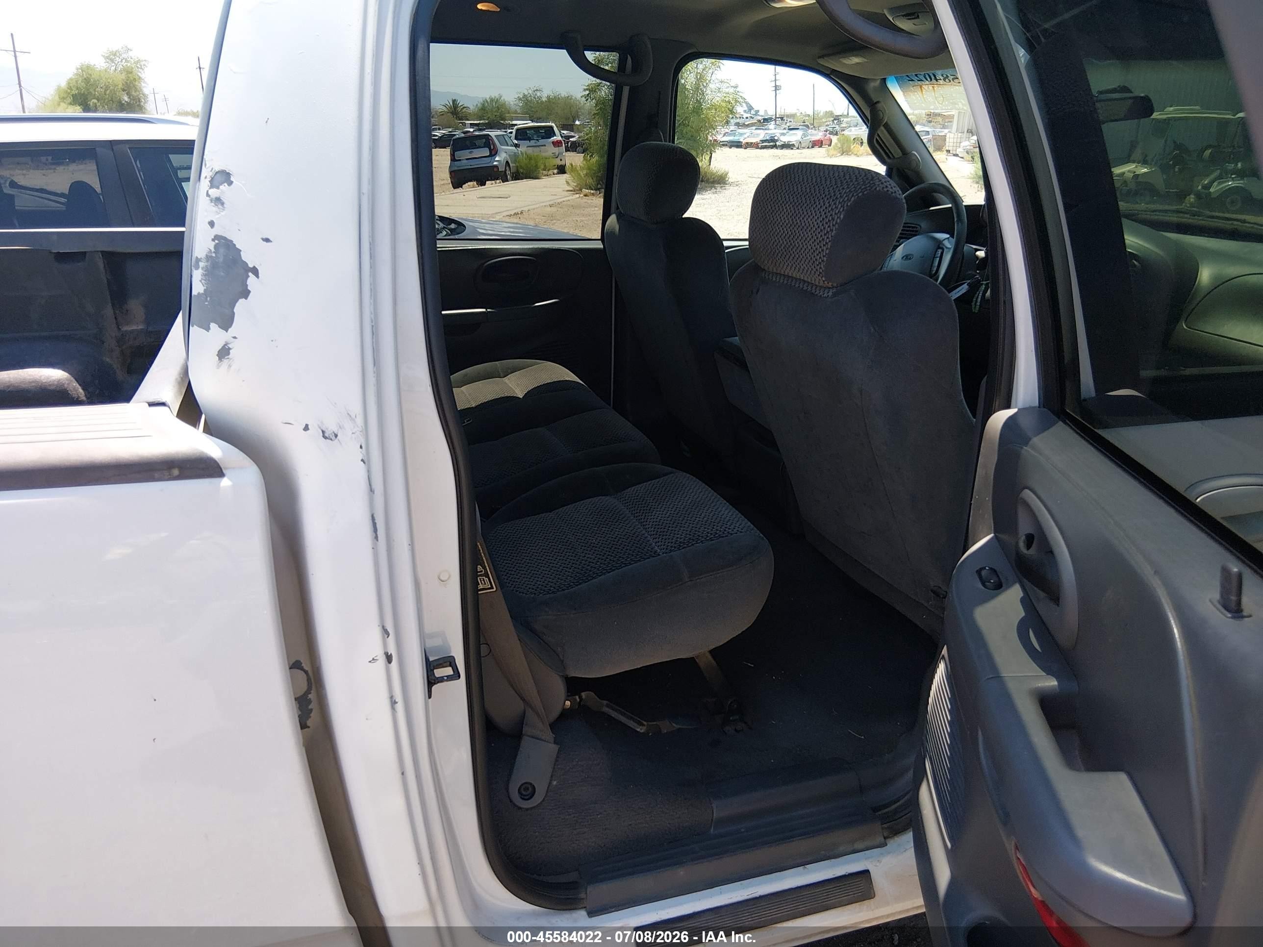 2001 Ford F-150 Harley-davidson Edition/king Ranch Edition/lariat/xlt Белый vin: 1FTRW07L21KB56410