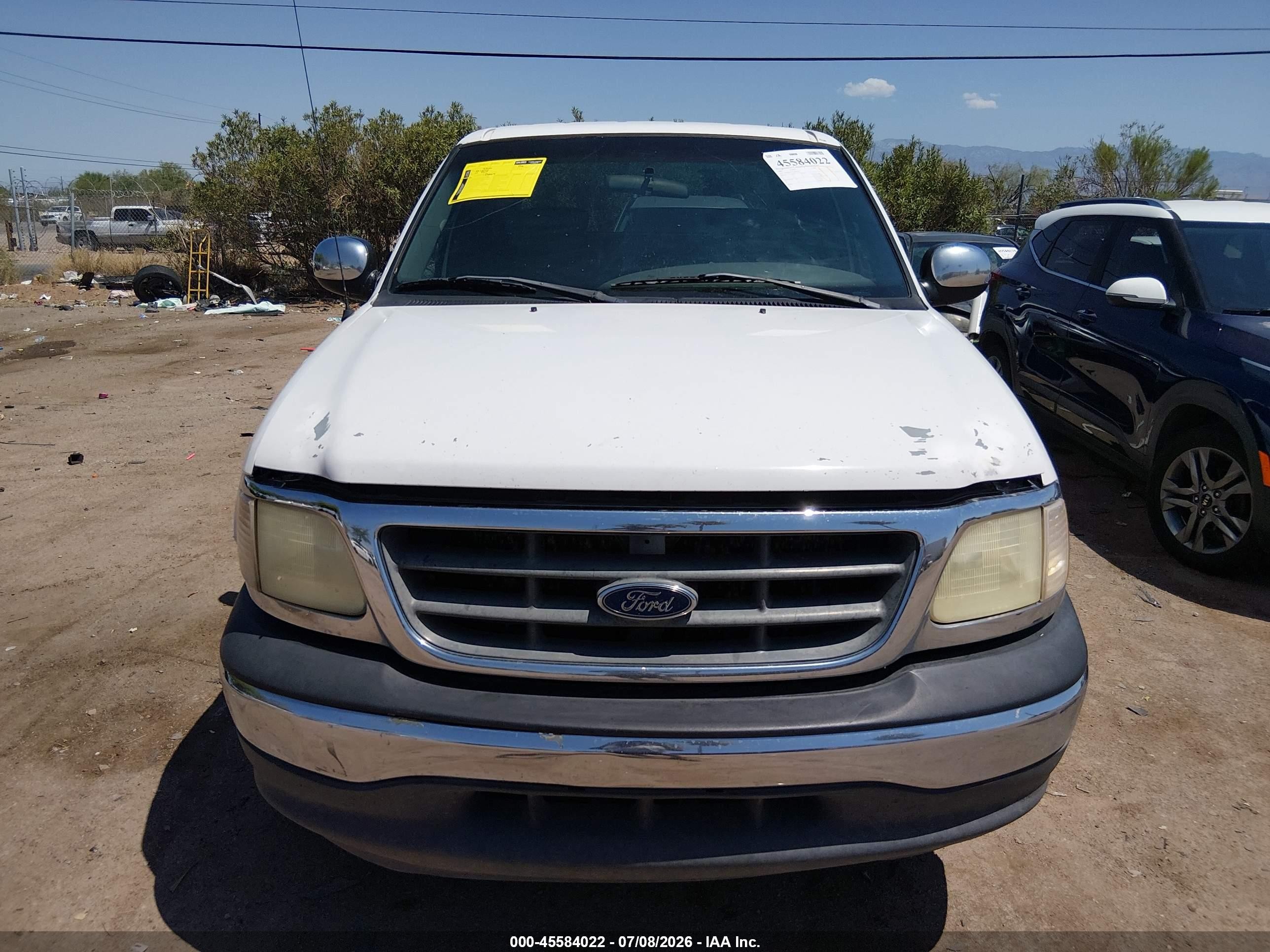 2001 Ford F-150 Harley-davidson Edition/king Ranch Edition/lariat/xlt Белый vin: 1FTRW07L21KB56410