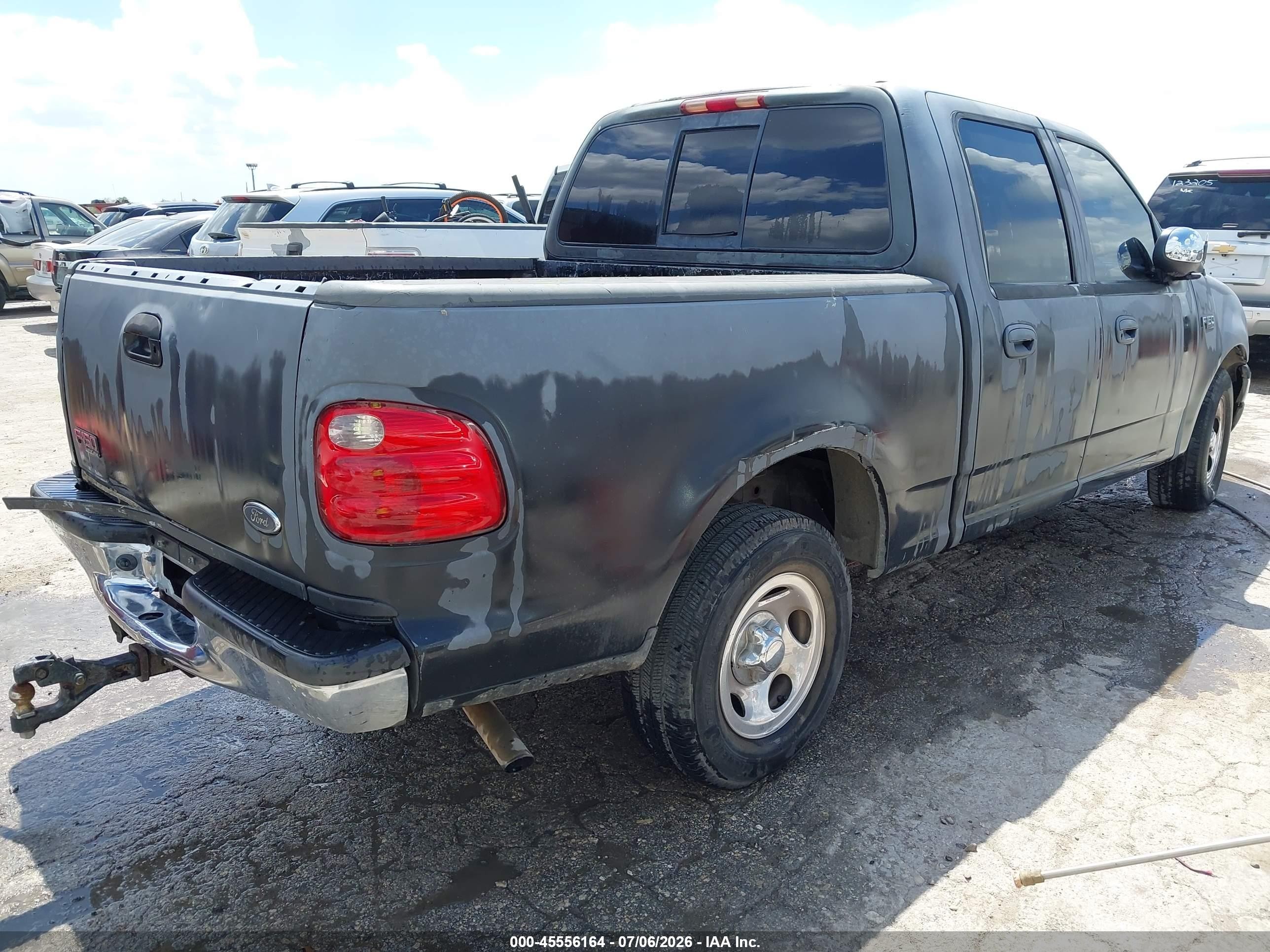 2001 Ford F-150   Gray vin: 1FTRW07L21KE27563