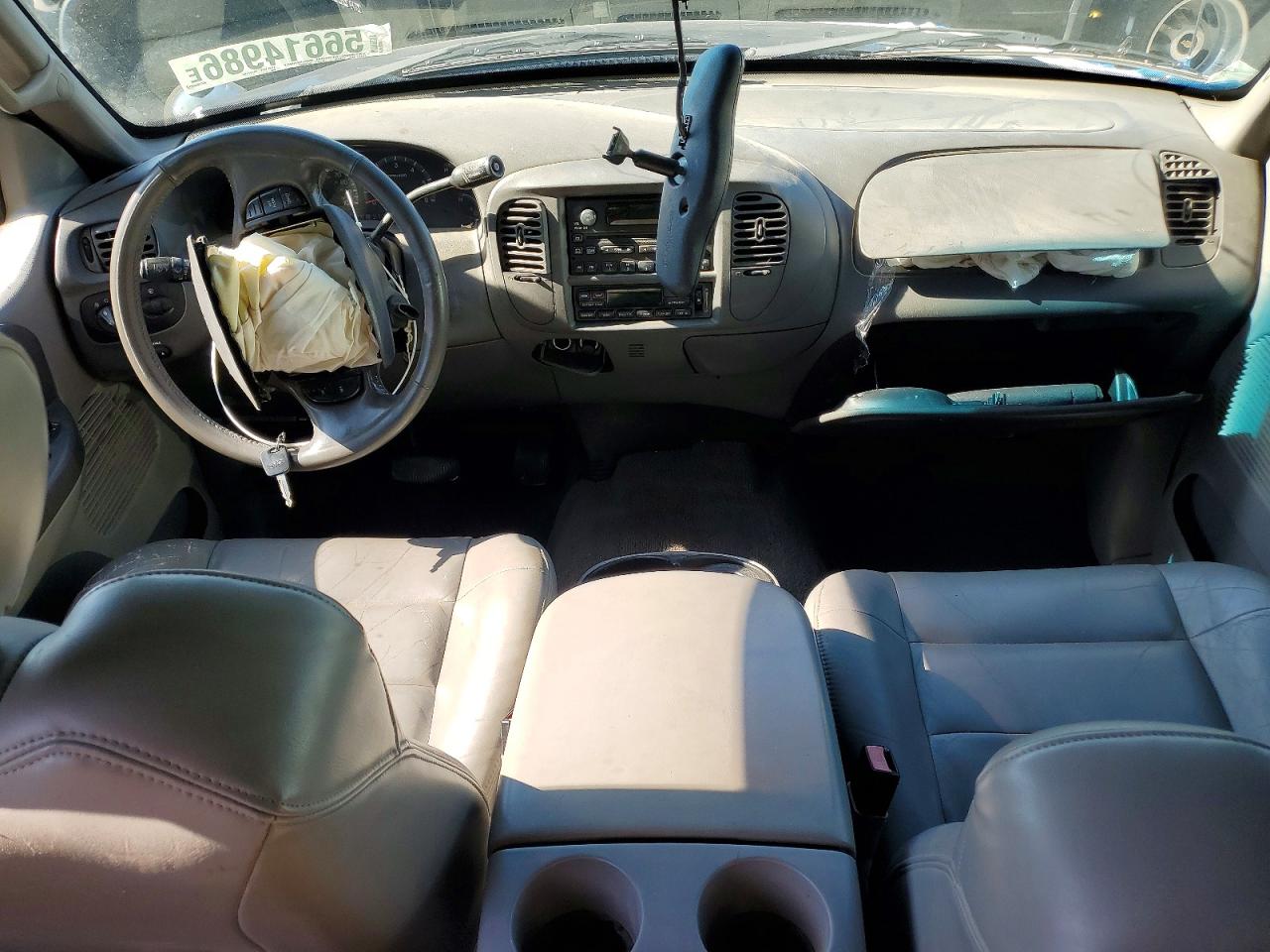 2002 Ford F150 Gray vin: 1FTRW07L22KB72480