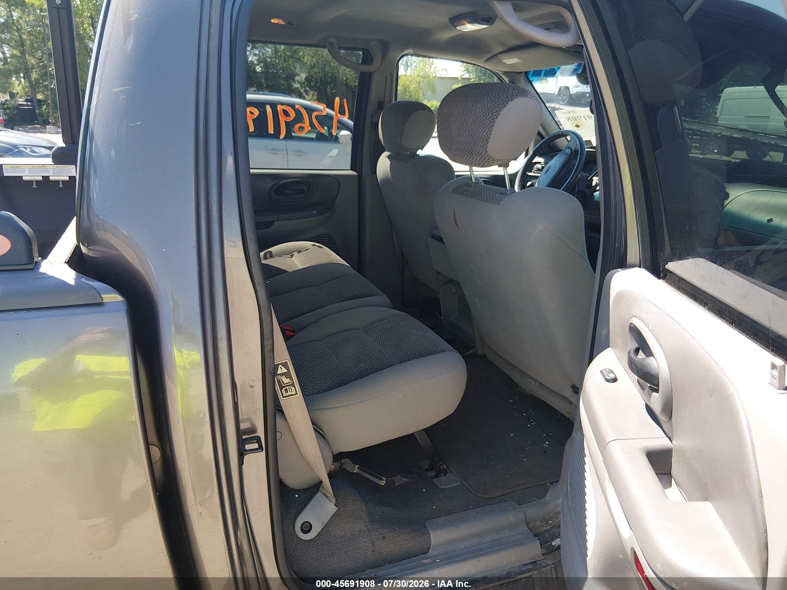 2002 Ford F-150 Lariat/xlt Gray vin: 1FTRW07L22KC32645