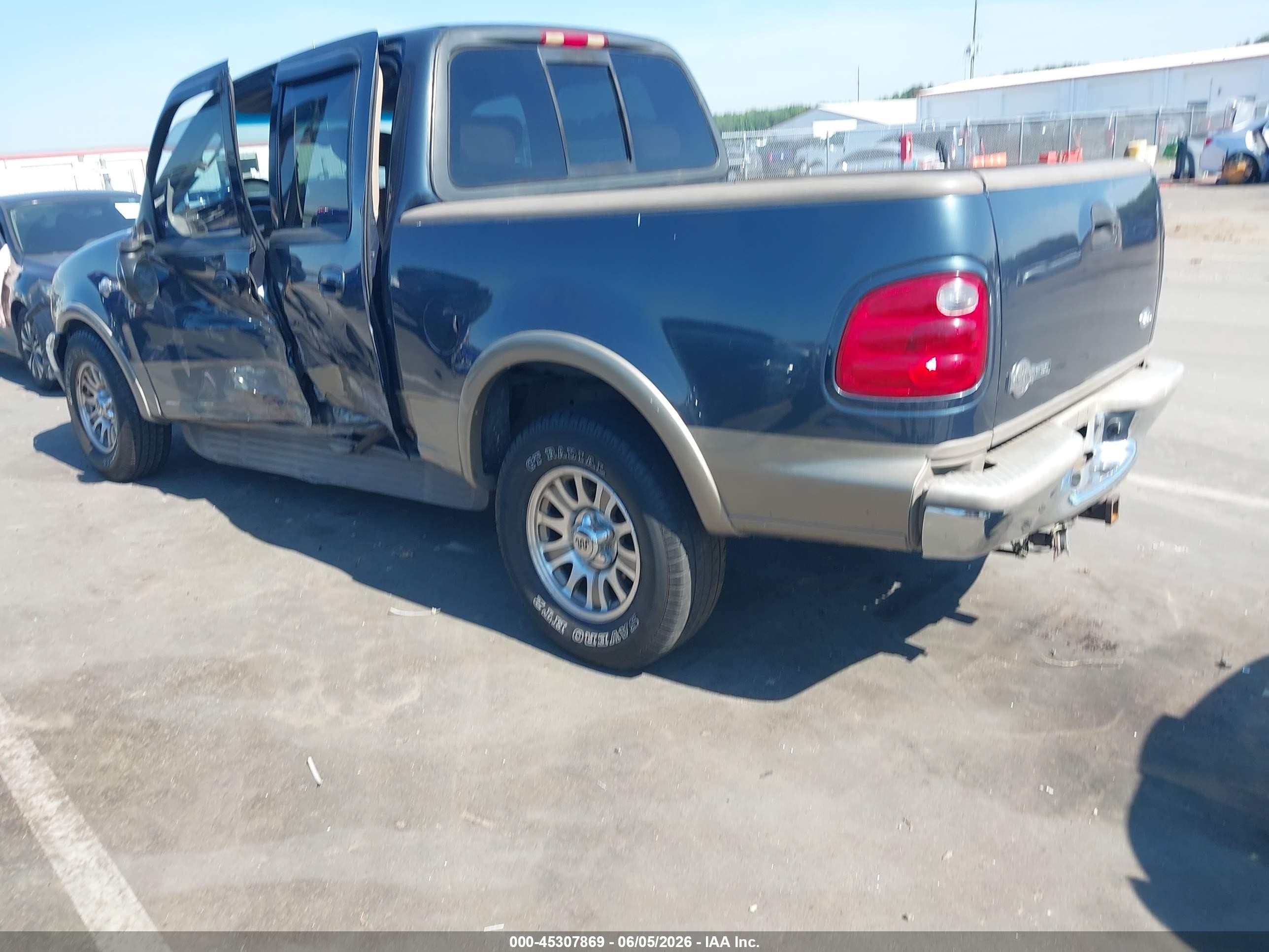2002 Ford F-150 Lariat/xlt Green vin: 1FTRW07L22KC67184