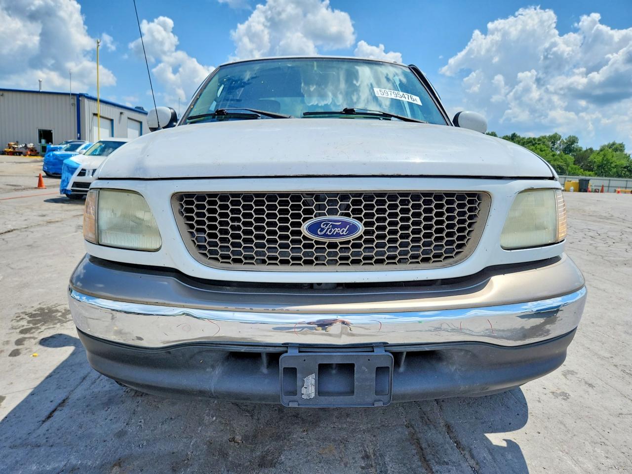 2003 Ford F150 Supercrew White vin: 1FTRW07L23KA84479
