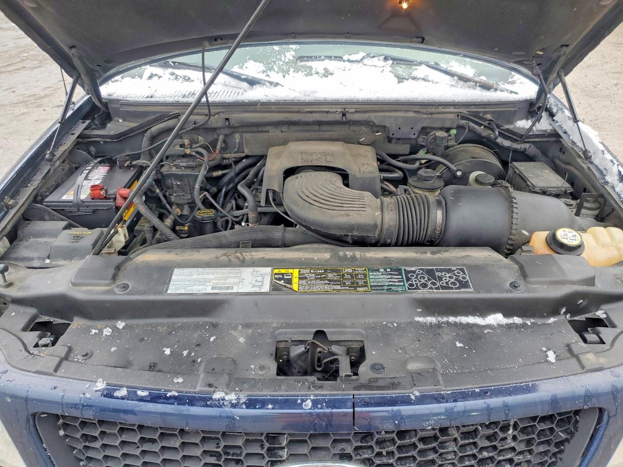2003 Ford F150 Supercrew Blue vin: 1FTRW07L23KB04441