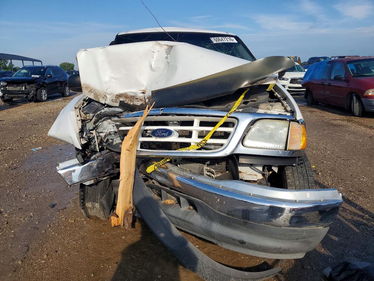 2003 Ford F150 Supercrew Белый vin: 1FTRW07L23KD35596