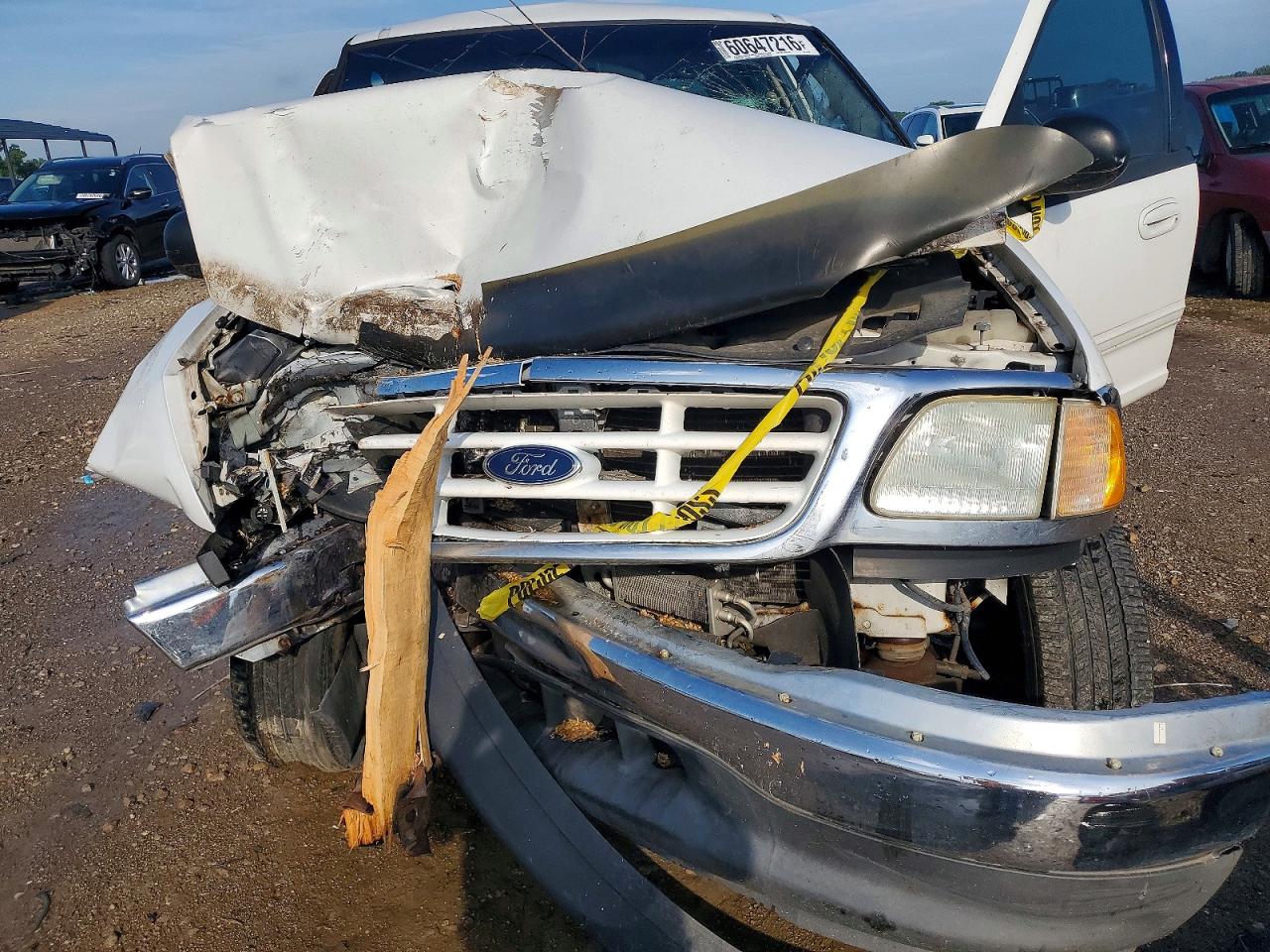 2003 Ford F150 Supercrew Белый vin: 1FTRW07L23KD35596