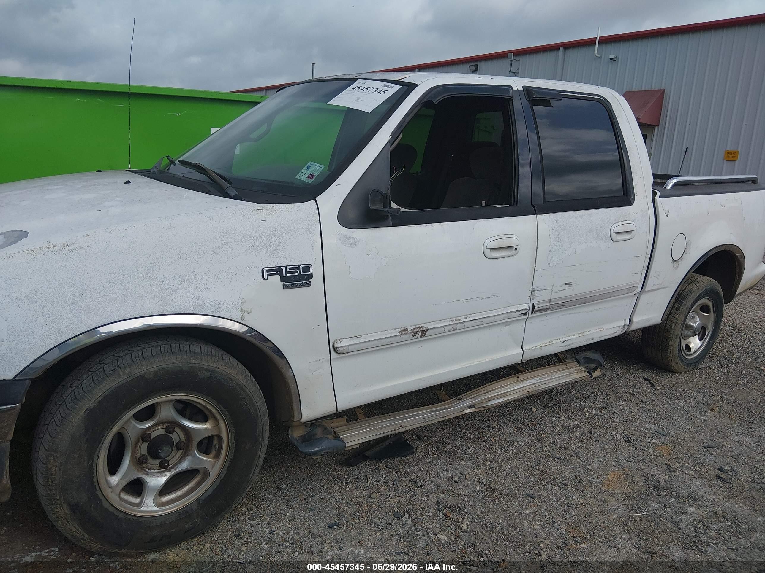 2001 Ford F-150 Harley-davidson Edition/king Ranch Edition/lariat/xlt Белый vin: 1FTRW07L31KB35744