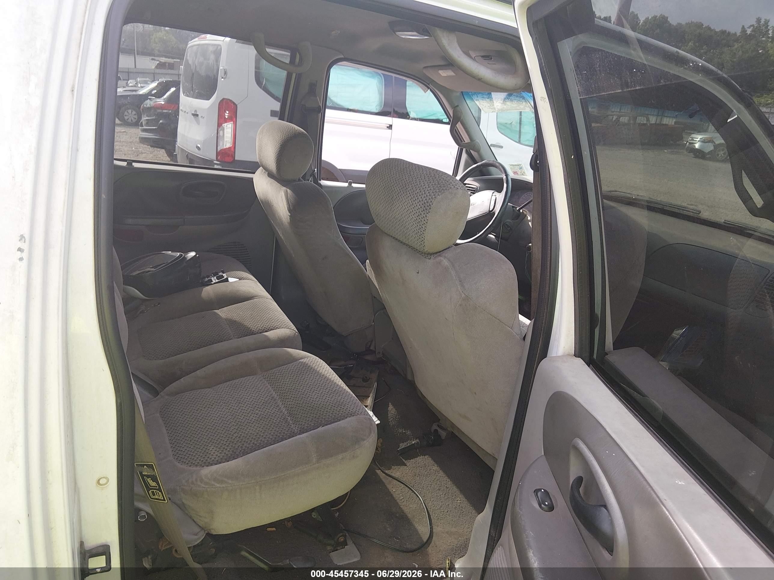 2001 Ford F-150 Harley-davidson Edition/king Ranch Edition/lariat/xlt Белый vin: 1FTRW07L31KB35744