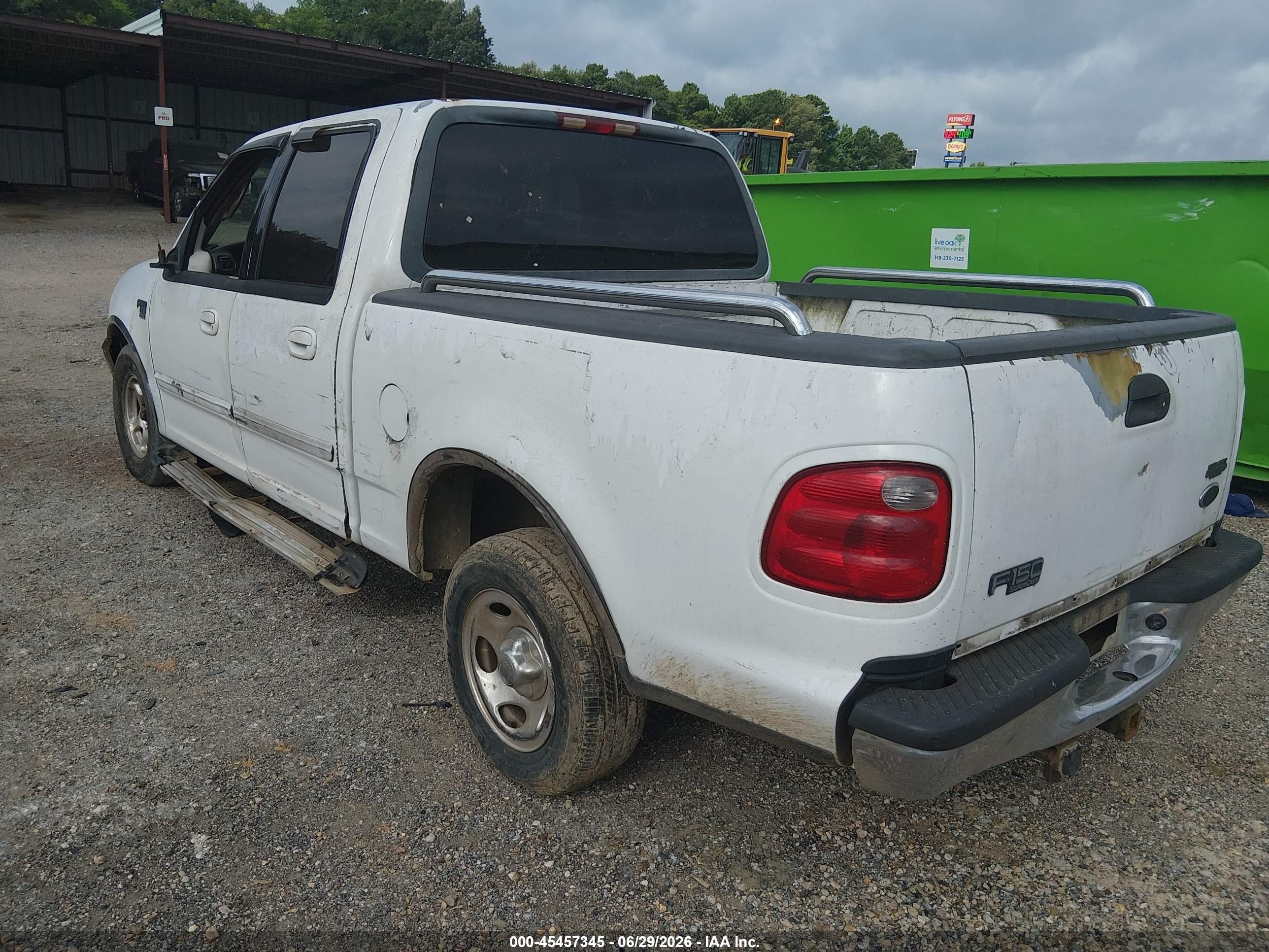 2001 Ford F-150 Harley-davidson Edition/king Ranch Edition/lariat/xlt Белый vin: 1FTRW07L31KB35744