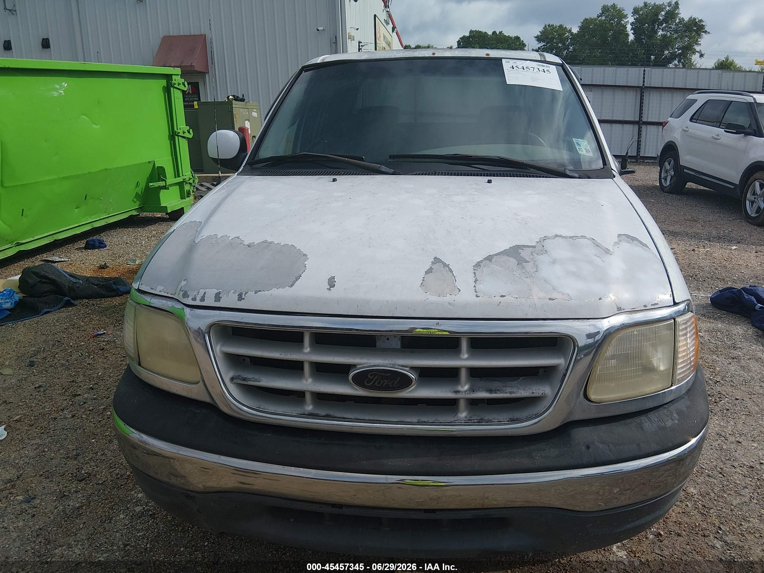 2001 Ford F-150 Harley-davidson Edition/king Ranch Edition/lariat/xlt Белый vin: 1FTRW07L31KB35744
