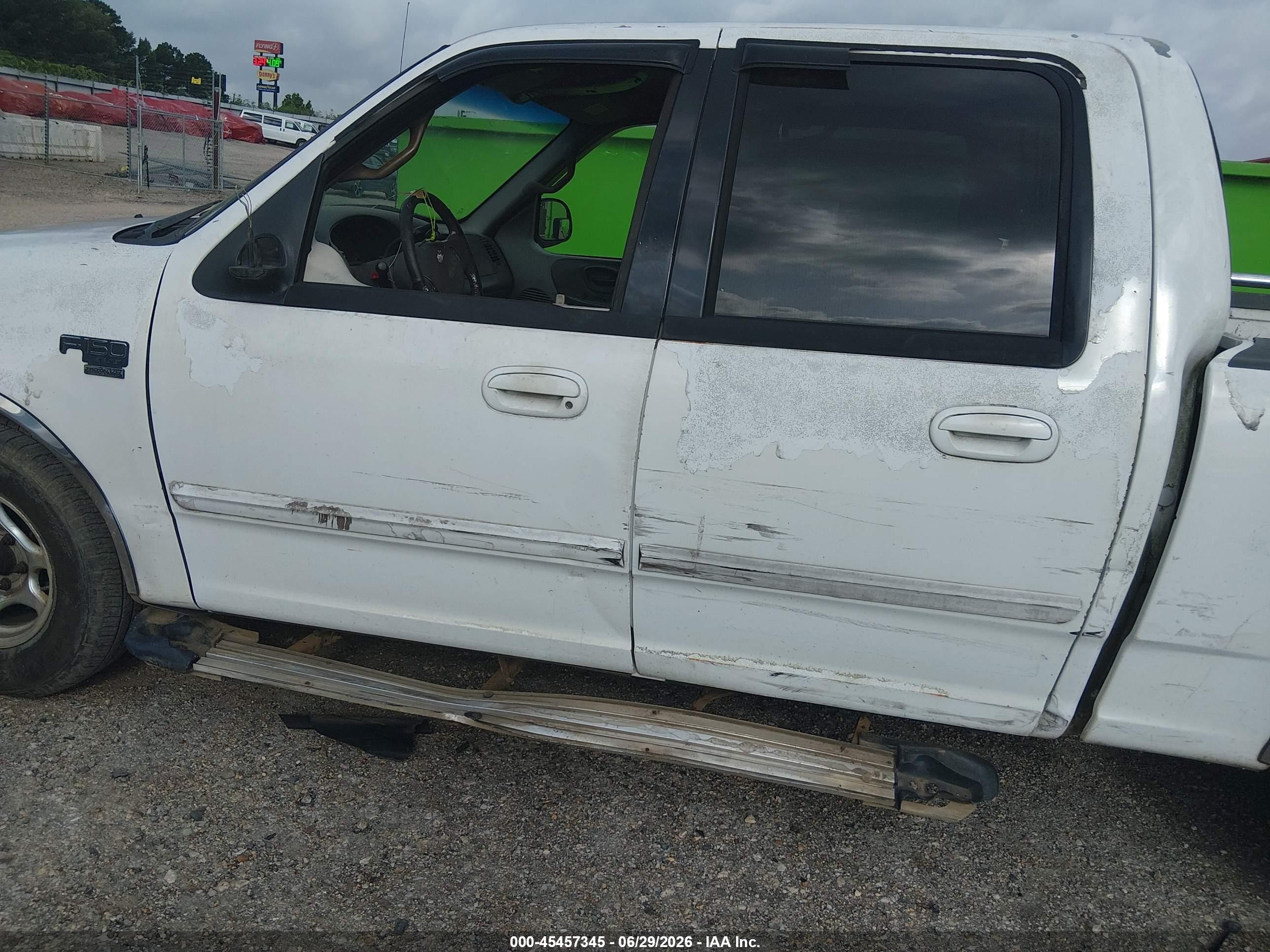 2001 Ford F-150 Harley-davidson Edition/king Ranch Edition/lariat/xlt Белый vin: 1FTRW07L31KB35744