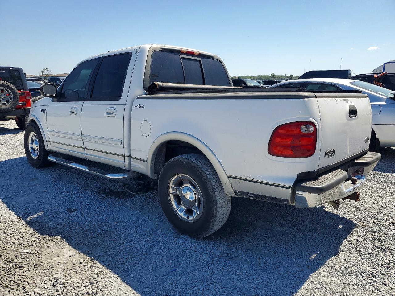 2001 Ford F150 Supercrew White vin: 1FTRW07L31KE05362