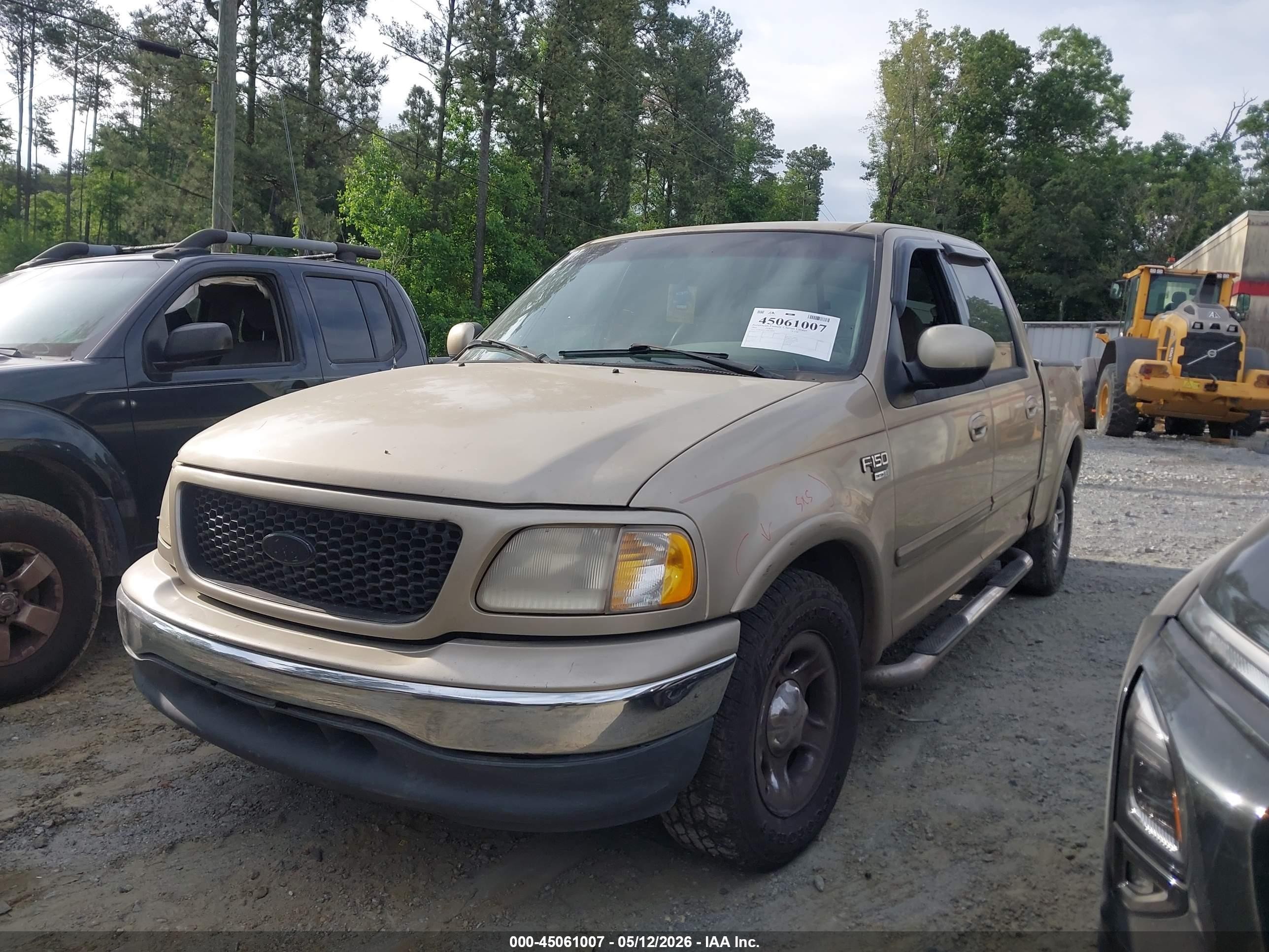2001 Ford F-150 Harley-davidson Edition/king Ranch Edition/lariat/xlt Tan vin: 1FTRW07L31KE16894