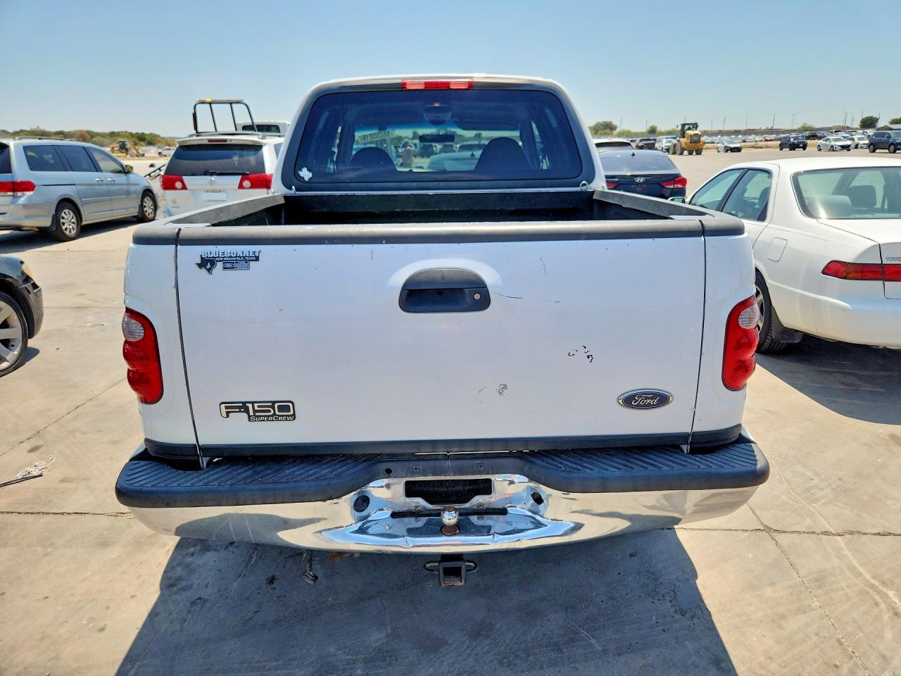 2001 Ford F150 Supercrew White vin: 1FTRW07L31KE26261