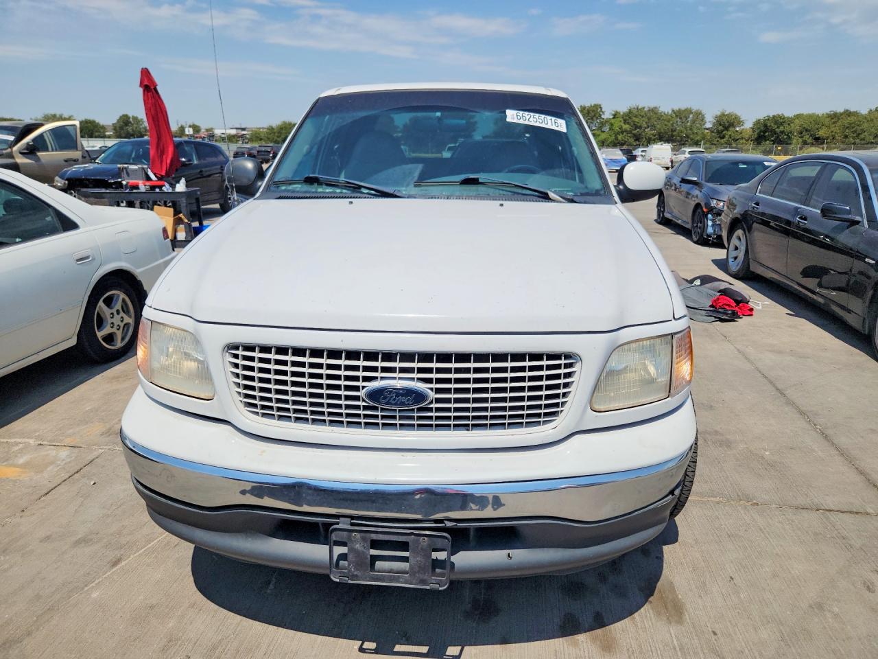 2001 Ford F150 Supercrew White vin: 1FTRW07L31KE26261