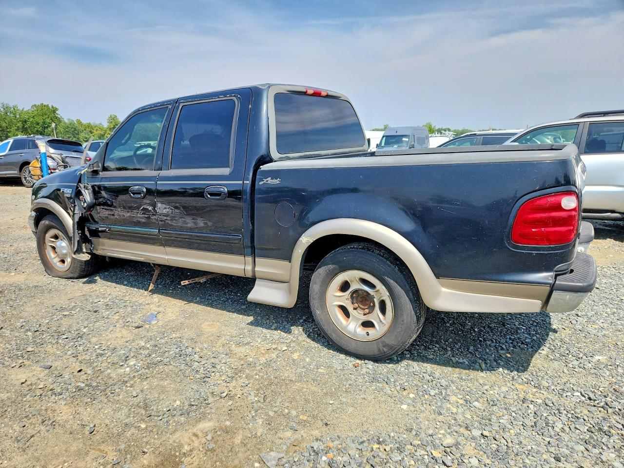 2001 Ford F150 Supercrew Черный vin: 1FTRW07L31KE66582