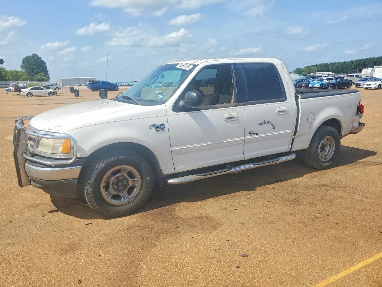 2003 Ford F150 Supercrew White vin: 1FTRW07L33KA66282