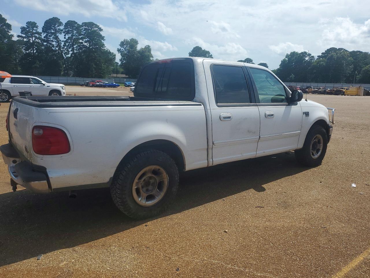 2003 Ford F150 Supercrew White vin: 1FTRW07L33KA66282