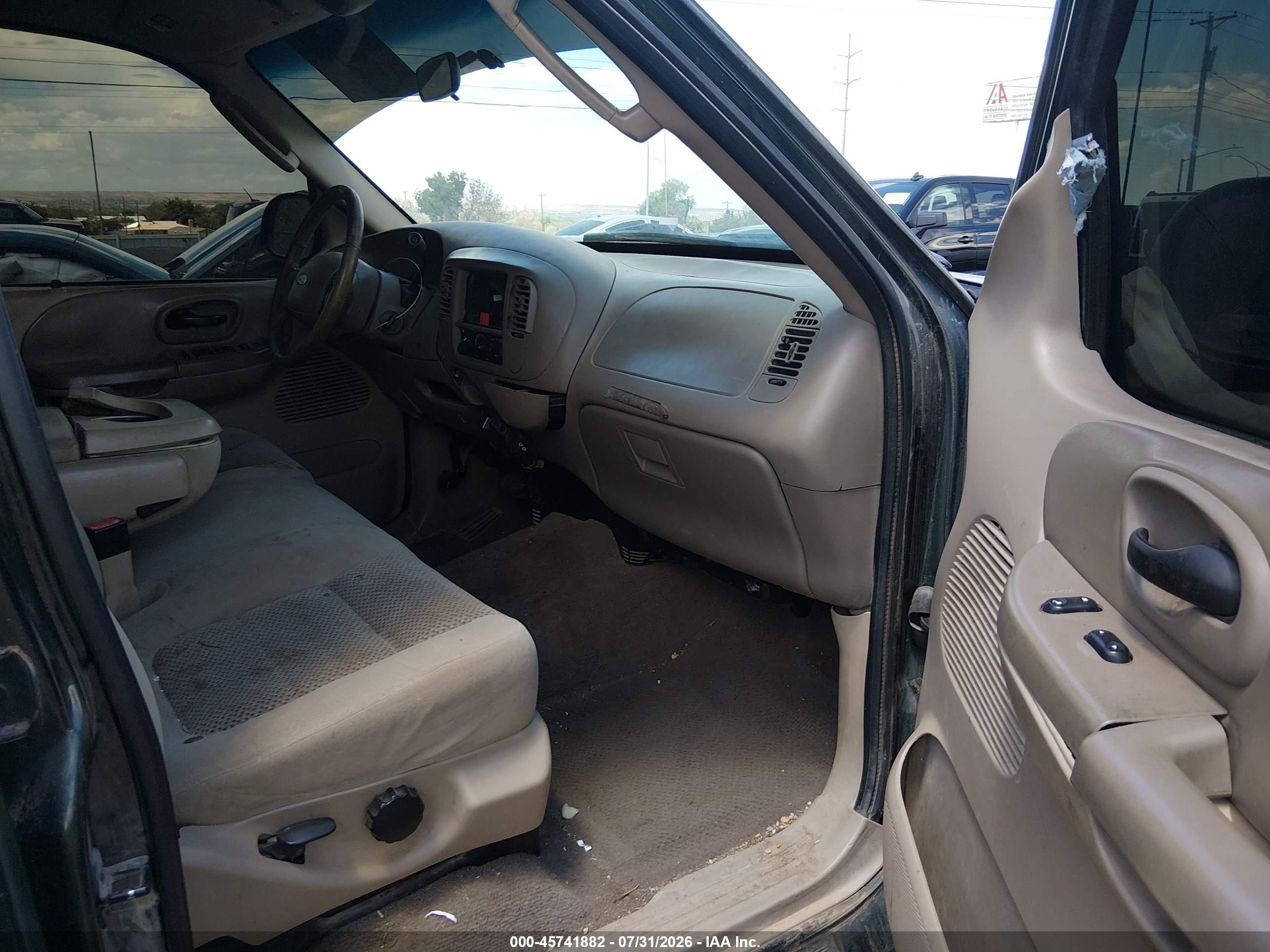 2003 Ford F-150 Lariat/xlt Green vin: 1FTRW07L33KA82577